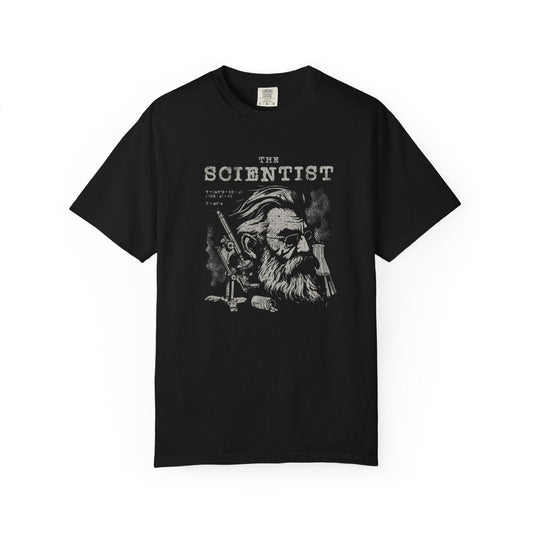 The scientist t-shirt - vintage style movie graphic tee for enthusiasts