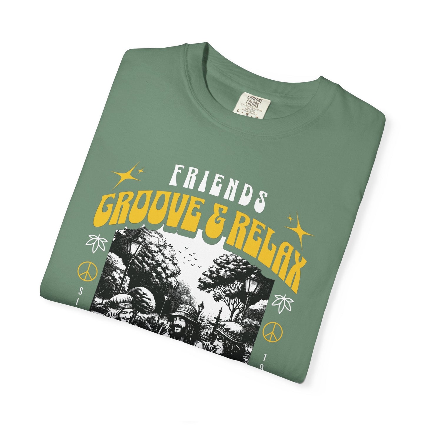 Hippies and Friends Vintage Groove T-Shirt - Relaxed Style & Comfort
