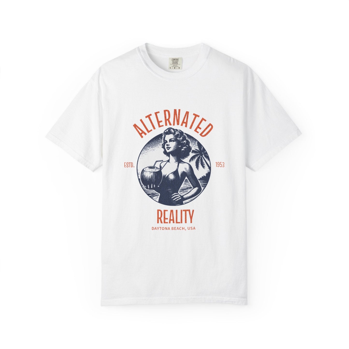 Alternated reality unisex t-shirt - vintage pin up style tee