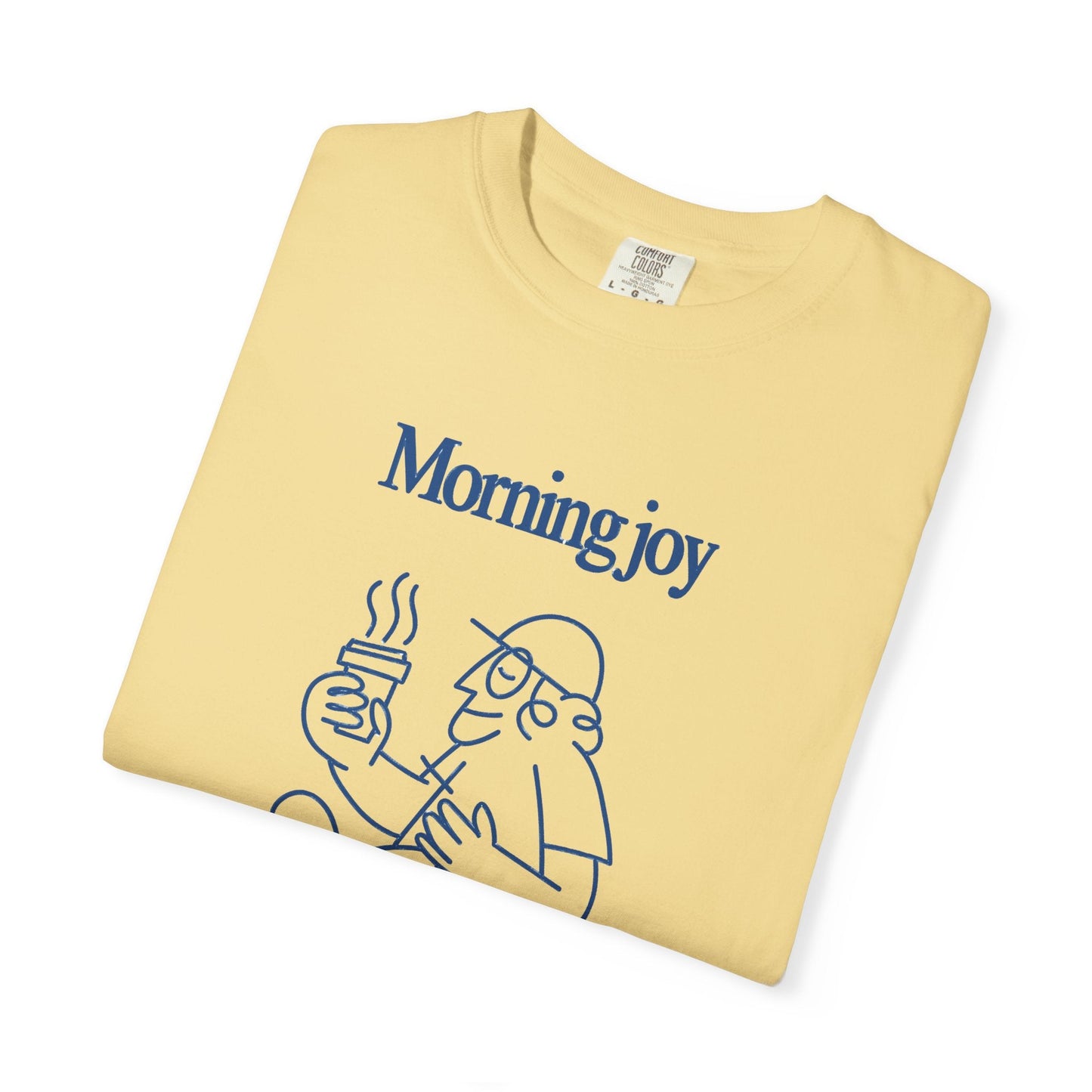 Morning joy t-shirt - Calm coffee simple line design for all