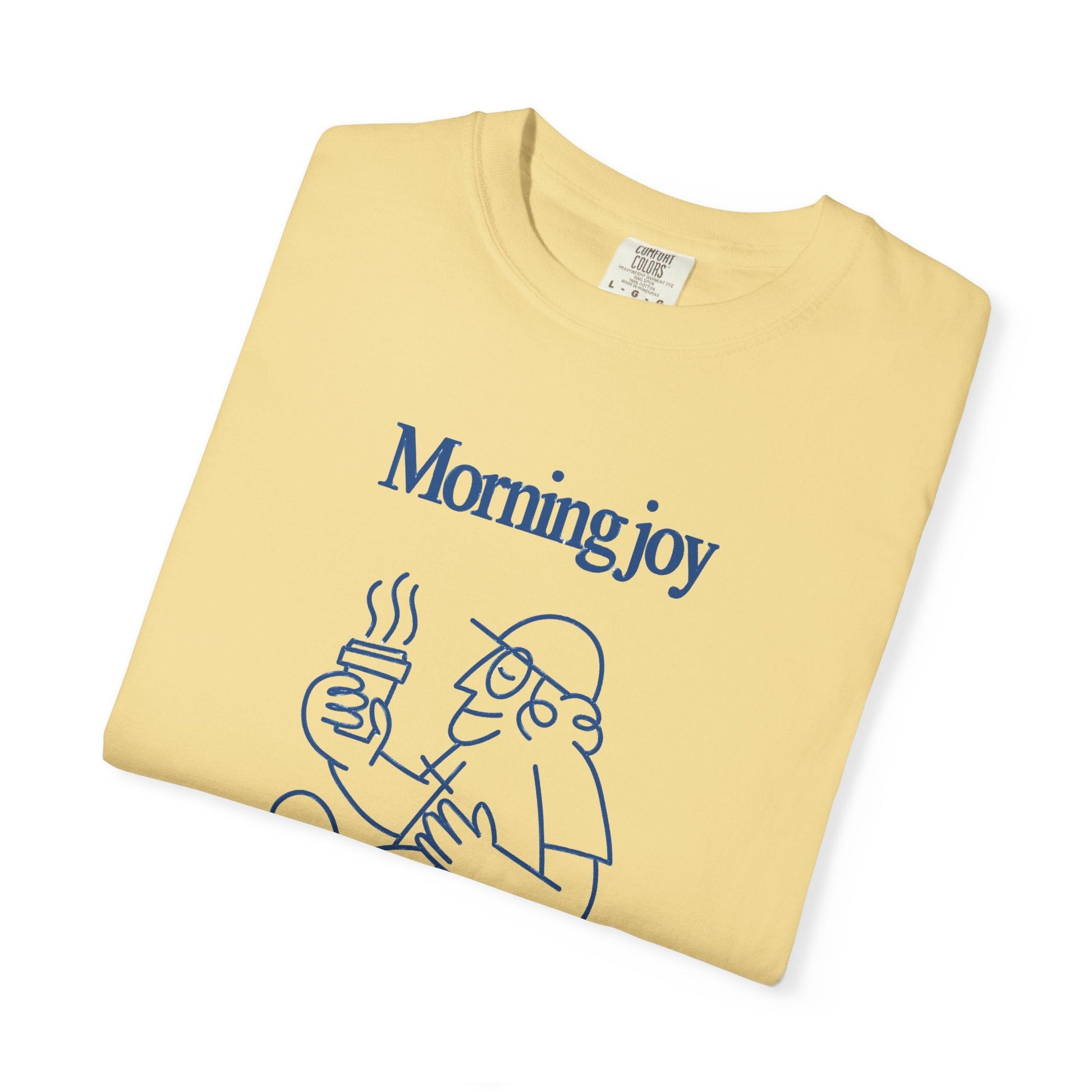Morning joy t-shirt - Calm coffee simple line design for all