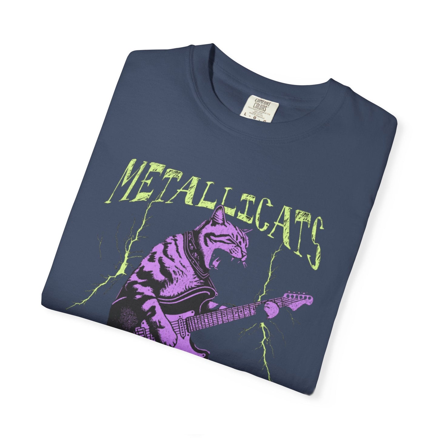 Metallicats  t-shirt vintage music apparel humour