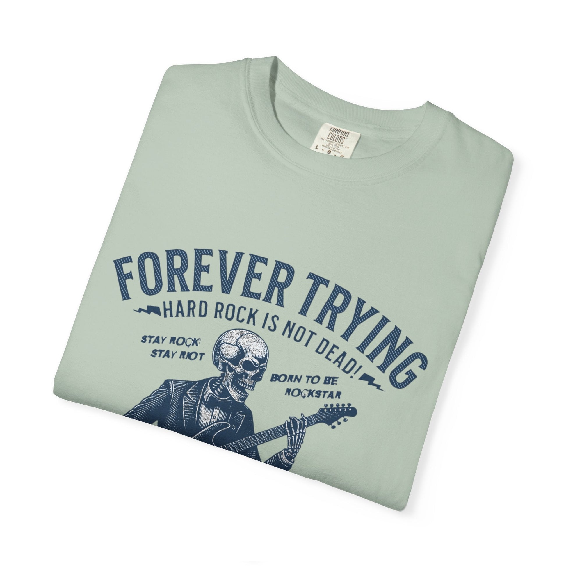 Rose rocker guitarist: stylish t-shirt for rockers