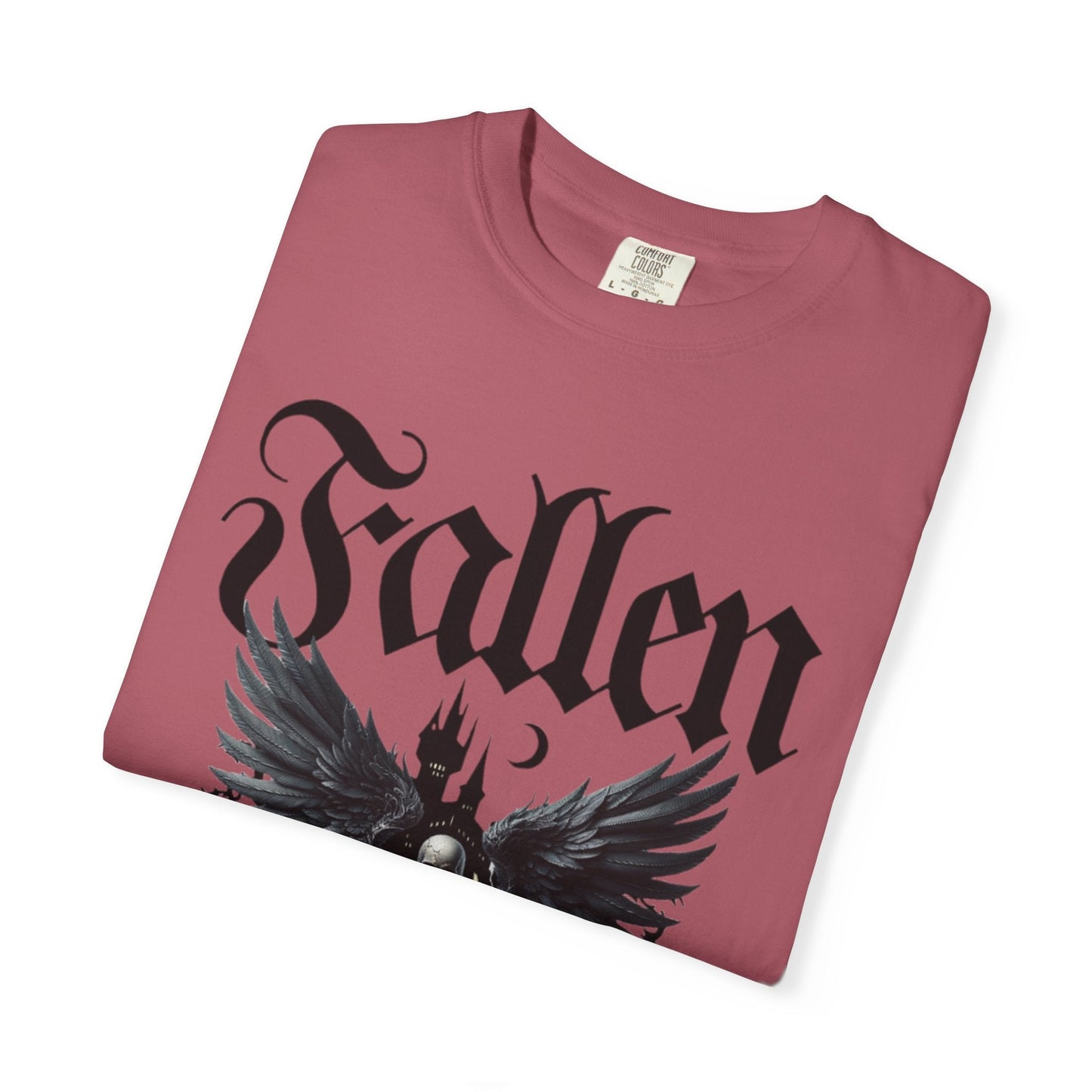 Fallen angel gothic t-shirt - Dark & Mystical Style - Rock attitude