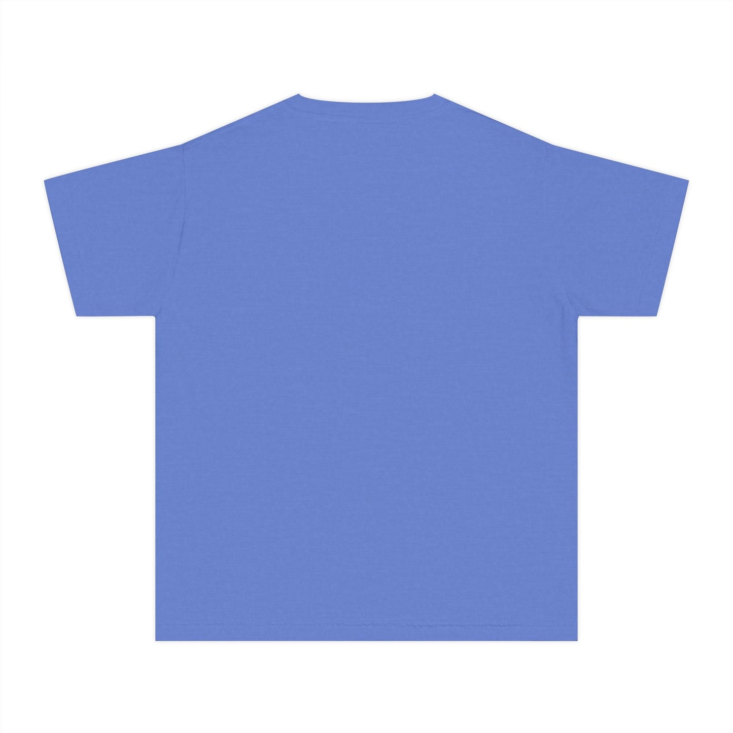 Cartoon cloud youth tee - Adorable maroon t-shirt for kids