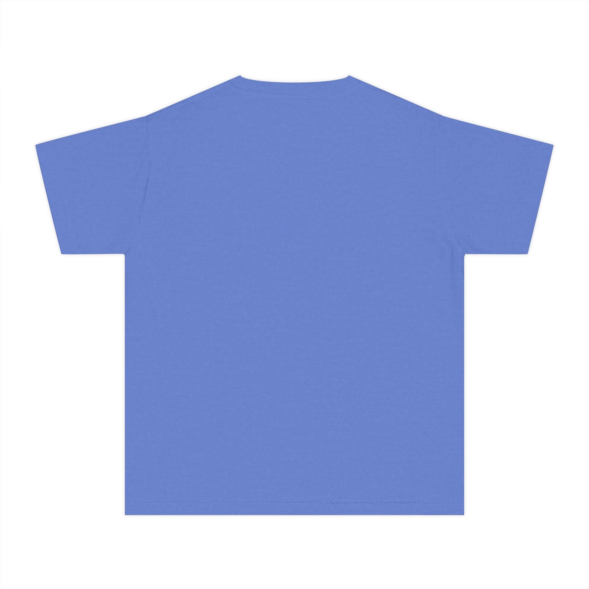 Cartoon cloud youth tee - Adorable maroon t-shirt for kids