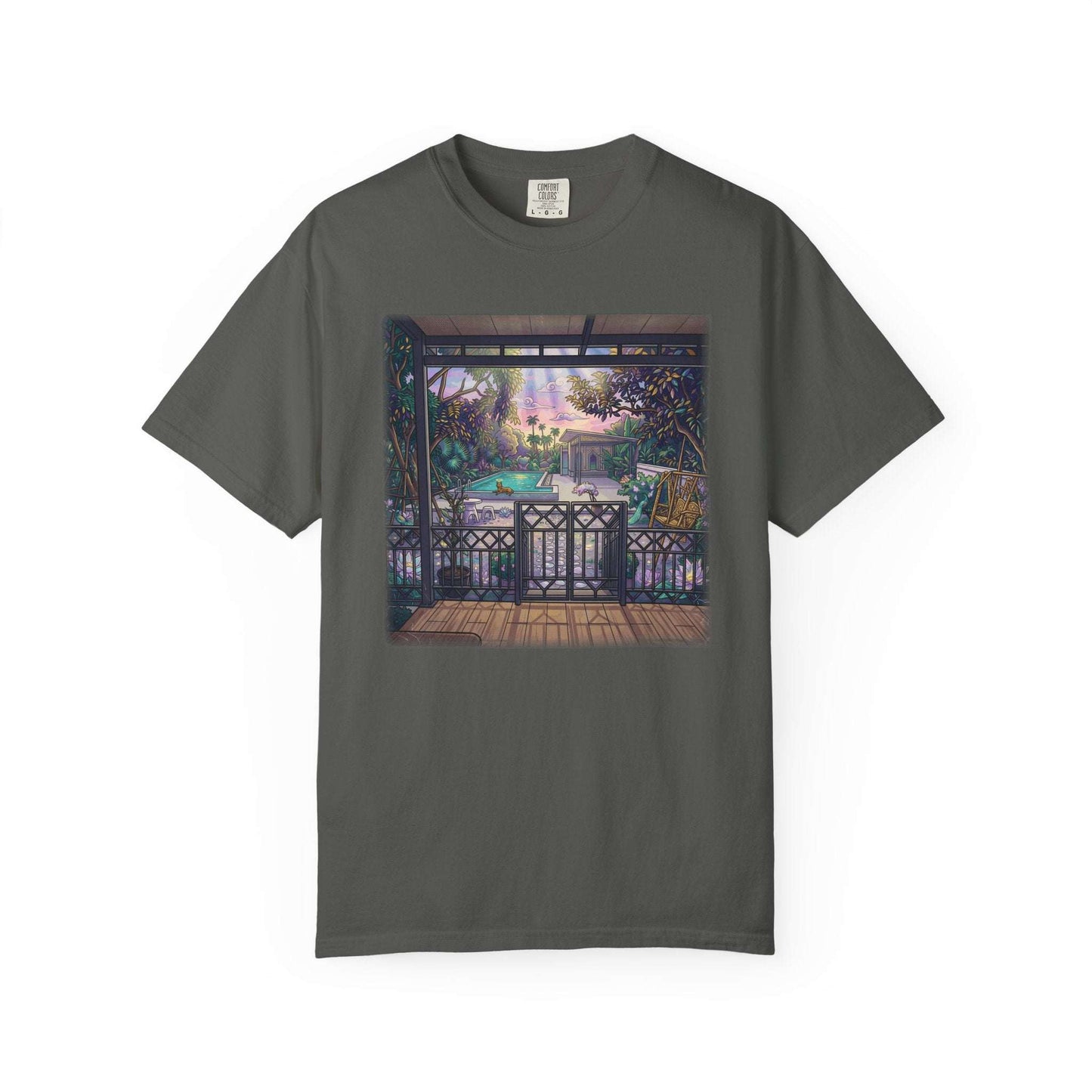 Heaven house view unisex t-shirt