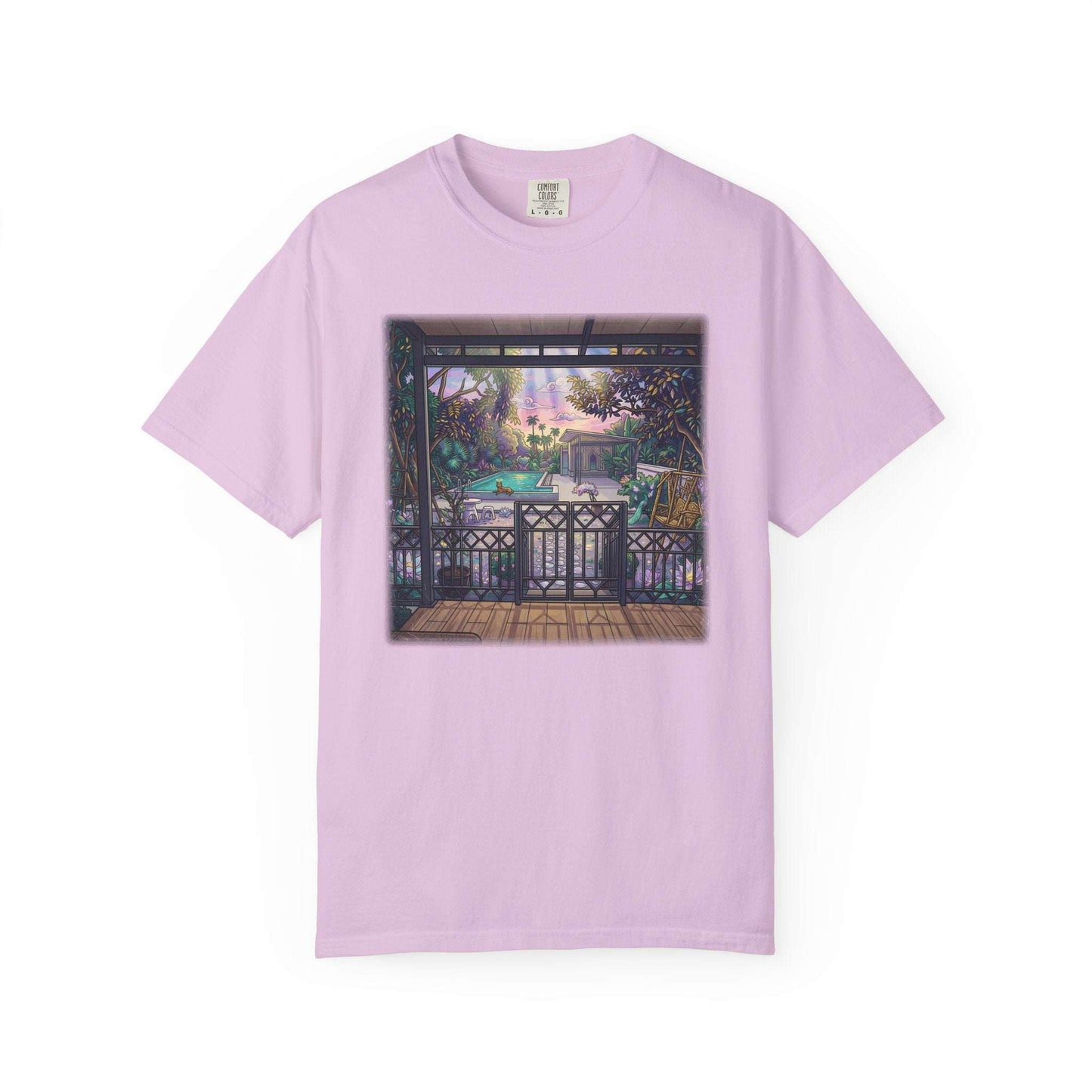 Heaven house view unisex t-shirt