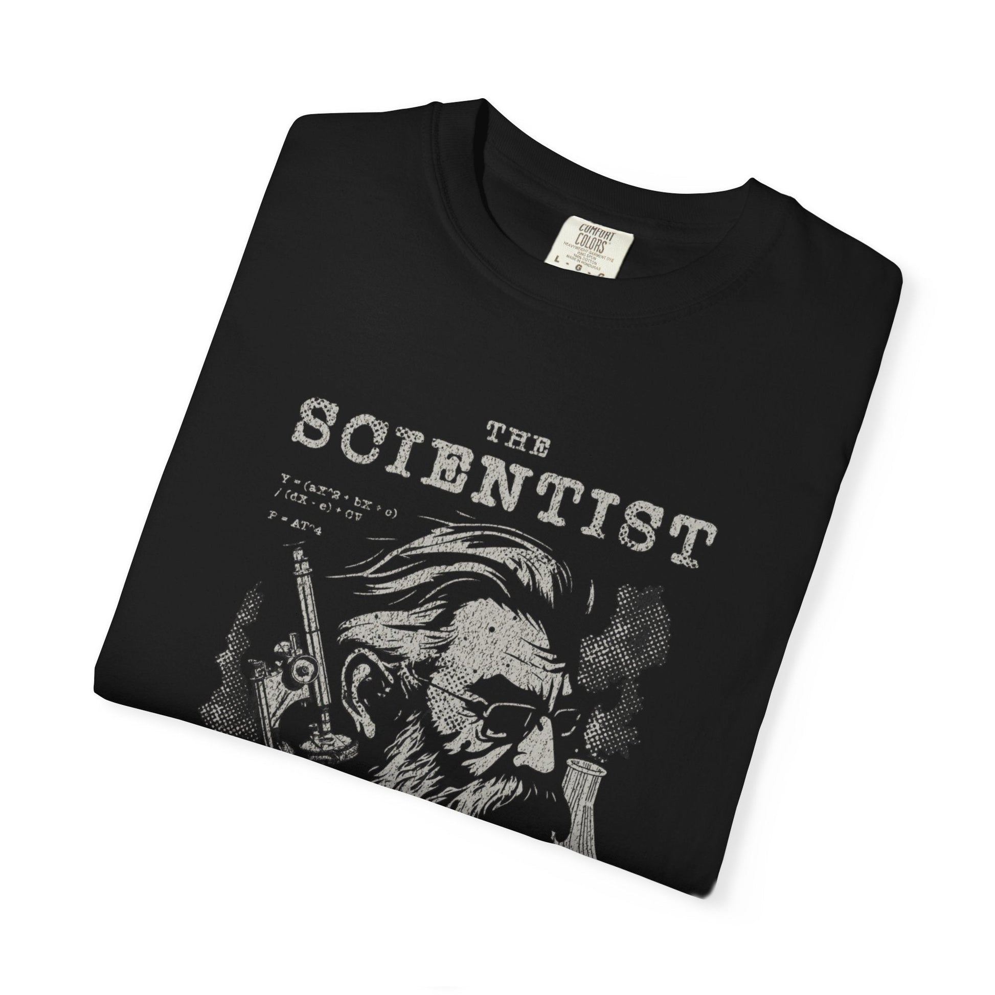 The scientist t-shirt - vintage style movie graphic tee for enthusiasts