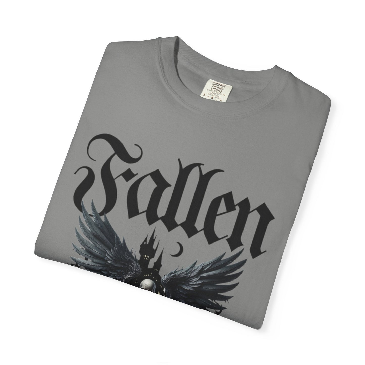 Fallen angel gothic t-shirt - Dark & Mystical Style - Rock attitude