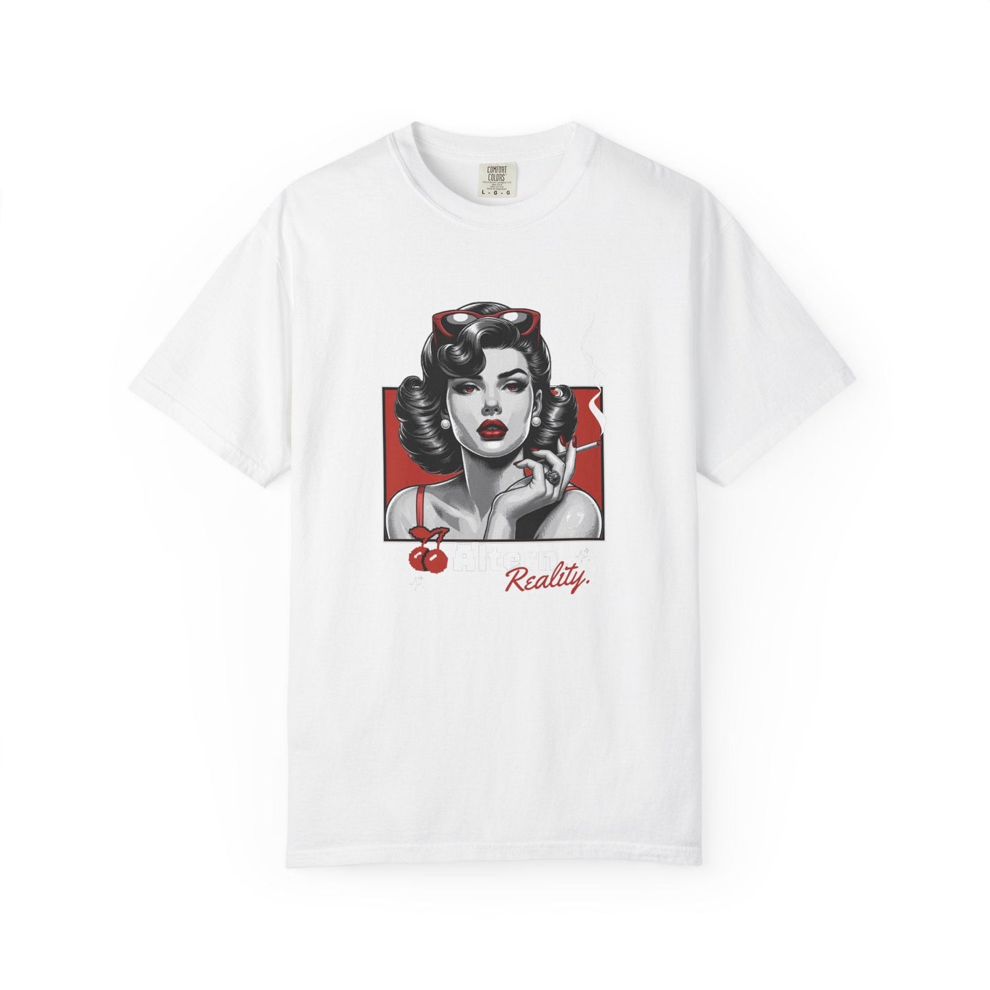 Classic Hollywood glamour unisex graphic t-shirt retro design