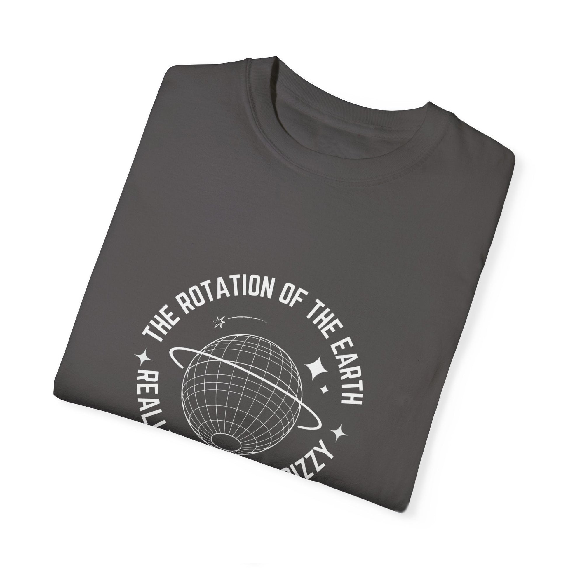 Touristic figure t-shirt | trendy & unique globe design earth rotation