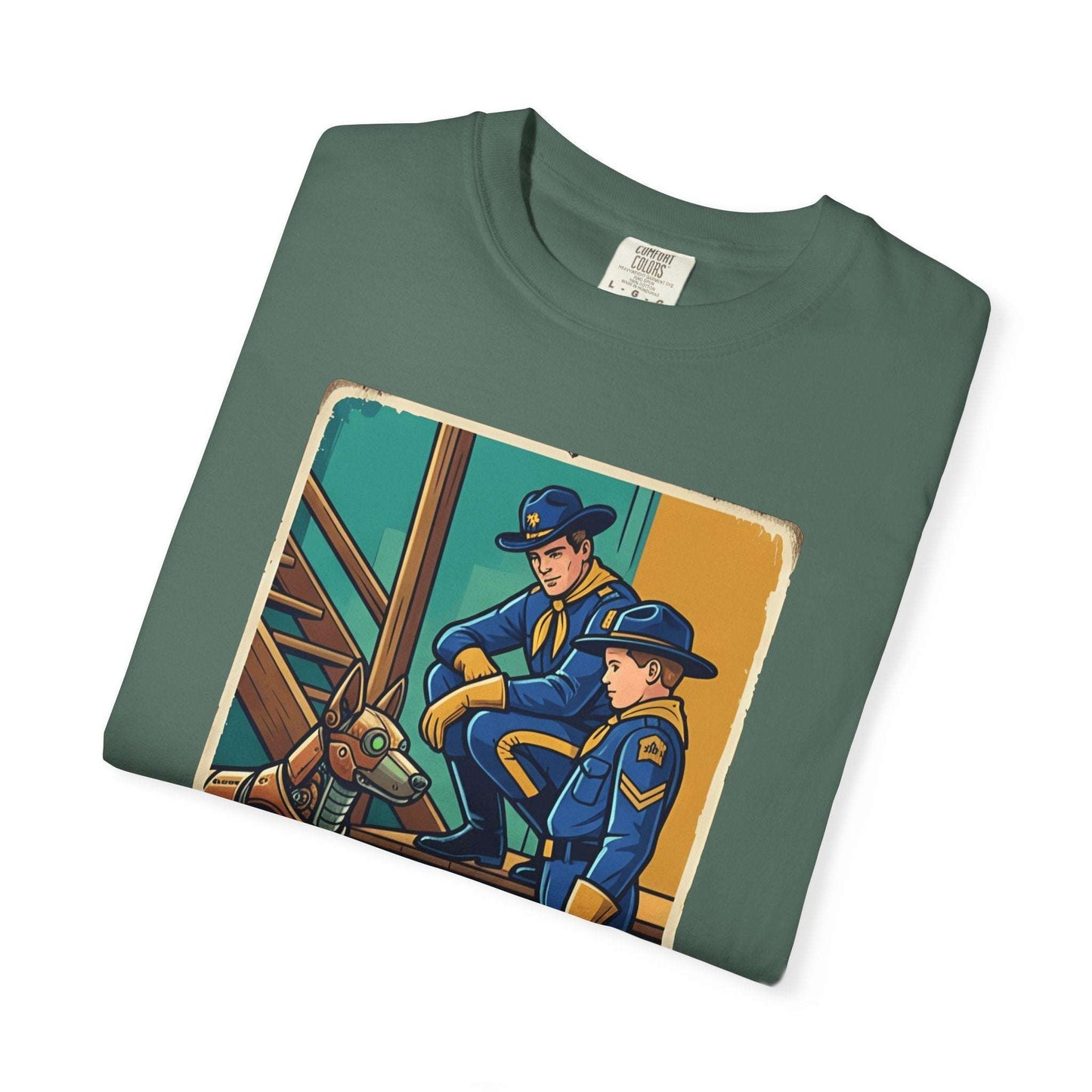 Clang Tintin Robot Dog T-Shirt for Classic TV lovers