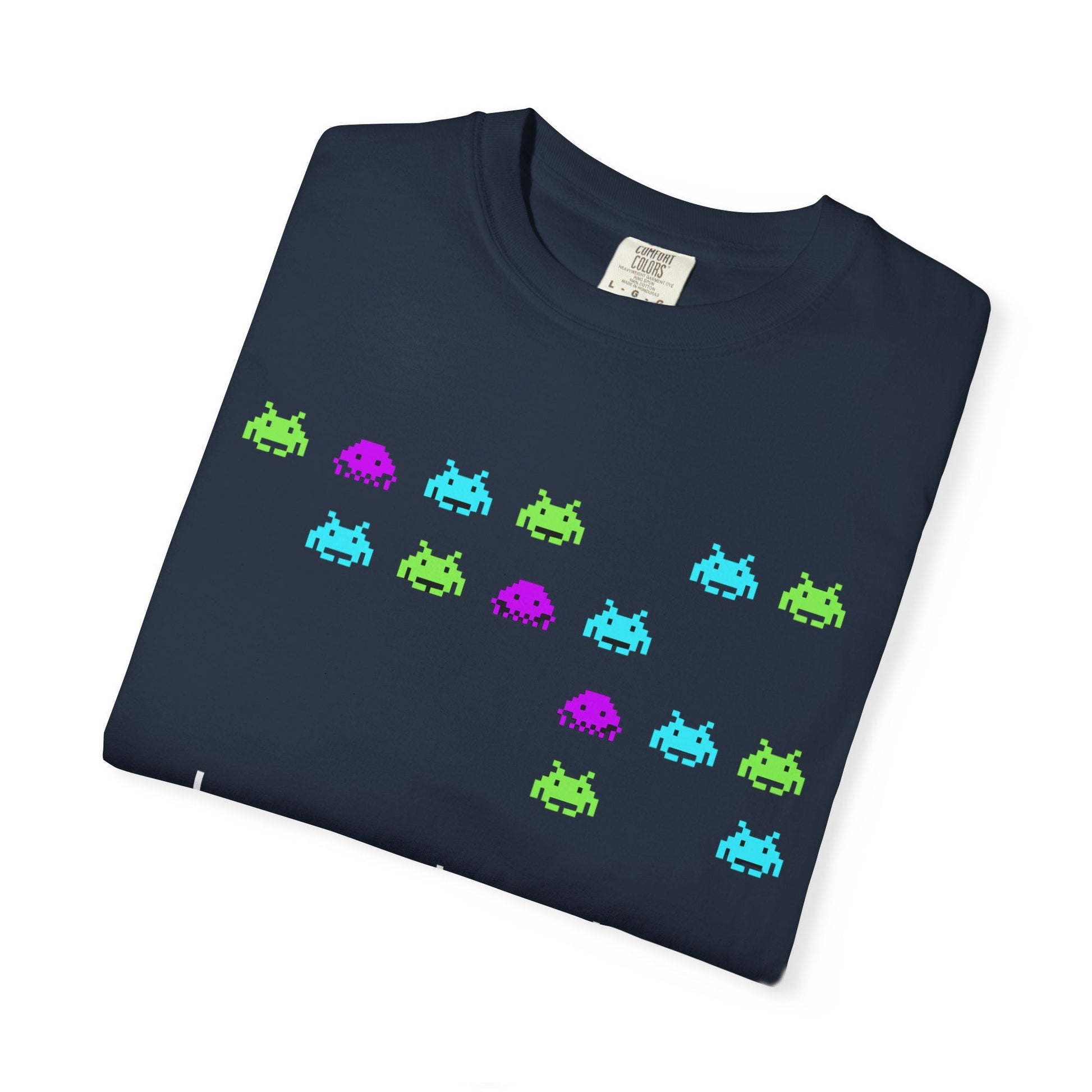 Space invader 80' T-shirt - Retro Arcade Game Nostalgic Gaming Tee