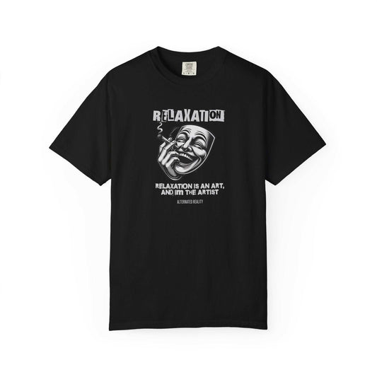 I am the artist motivational graphic T-shirt showcasing creative self-expression with bold typography on soft cotton fabric