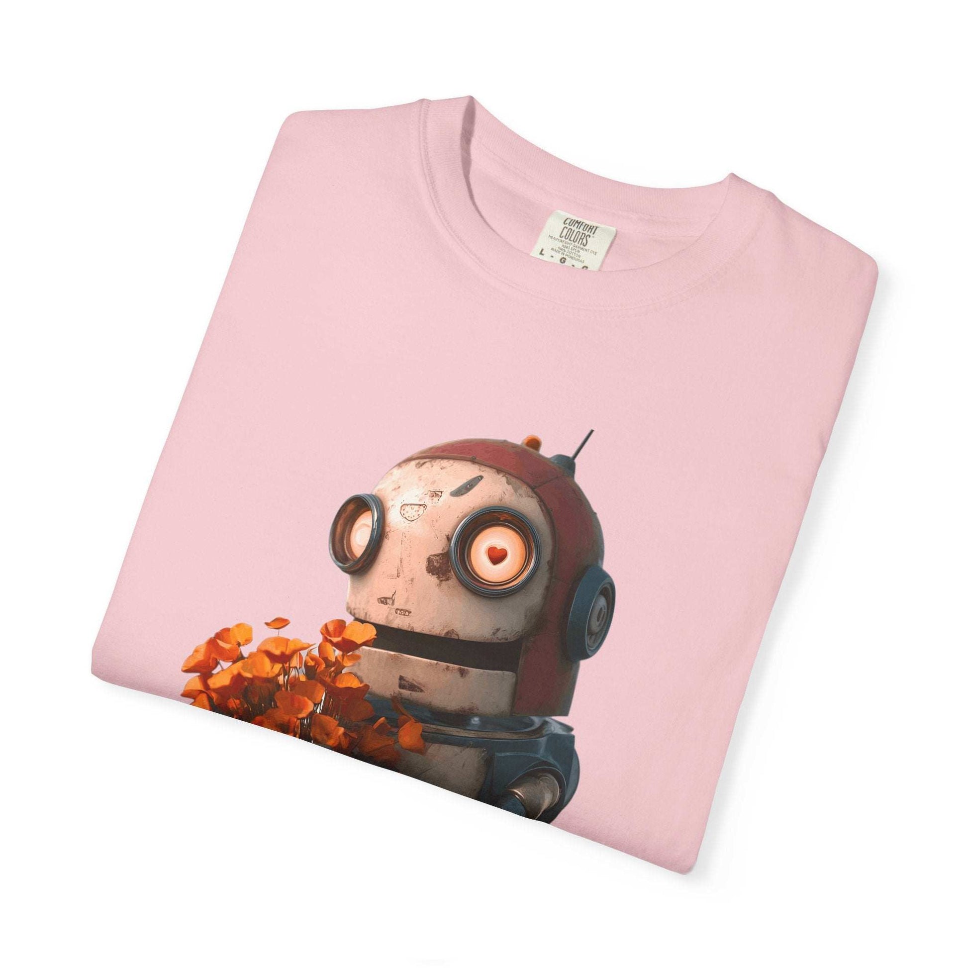 A Robot's Love Unisex Cool T-shirt 