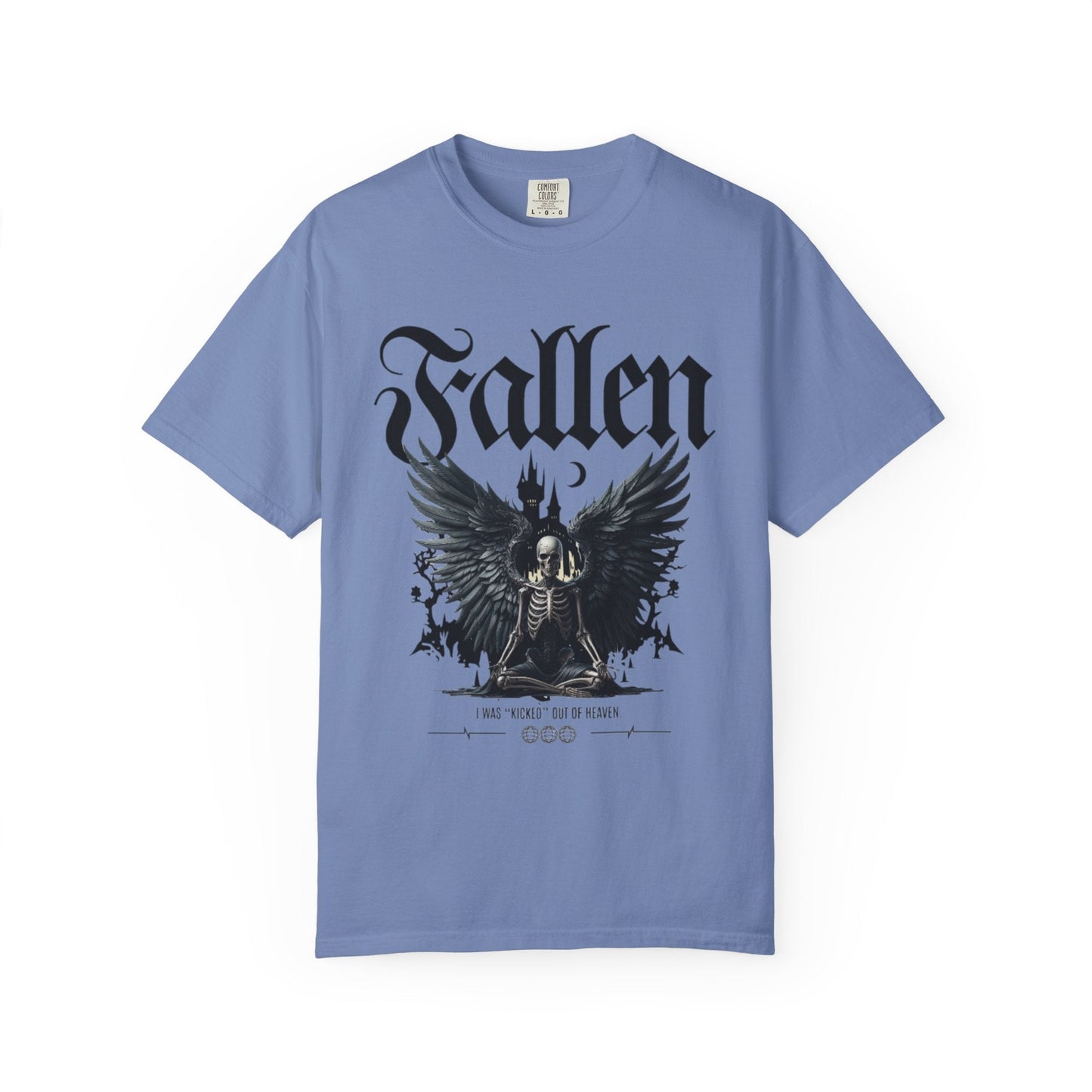 Fallen angel gothic t-shirt - Dark & Mystical Style - Rock attitude
