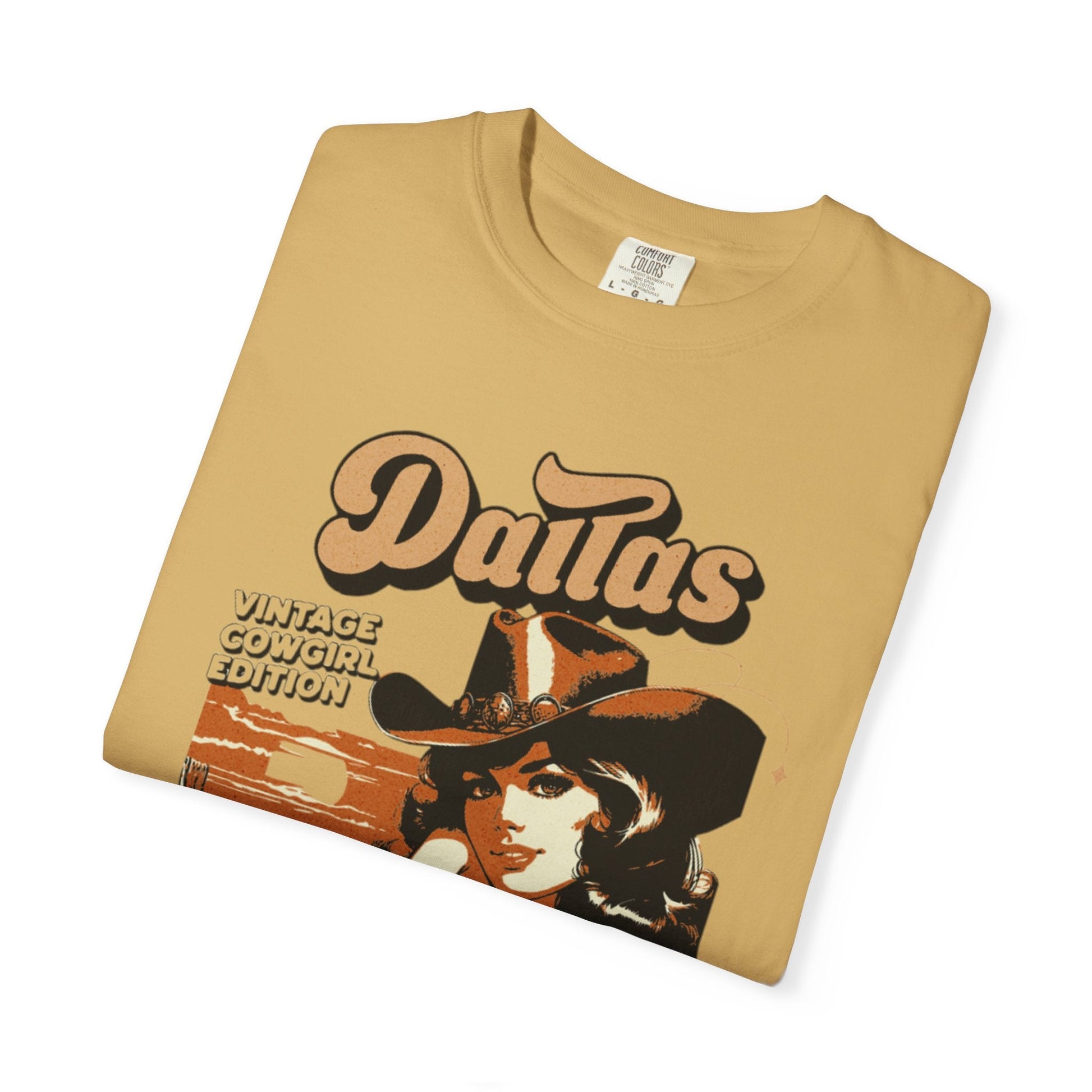 Western retro Dallas my heart t-shirt for vintage lovers