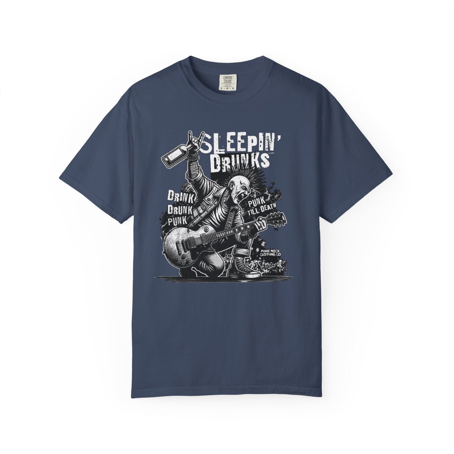 Sleeping drunks t-Shirt - punk is not dead & quirky casual wear