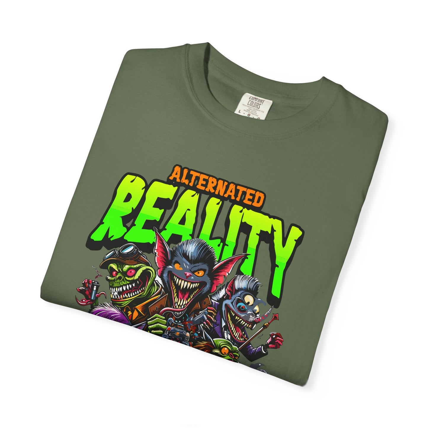 Funny monsters T-shirt with vintage hot rod graphic design