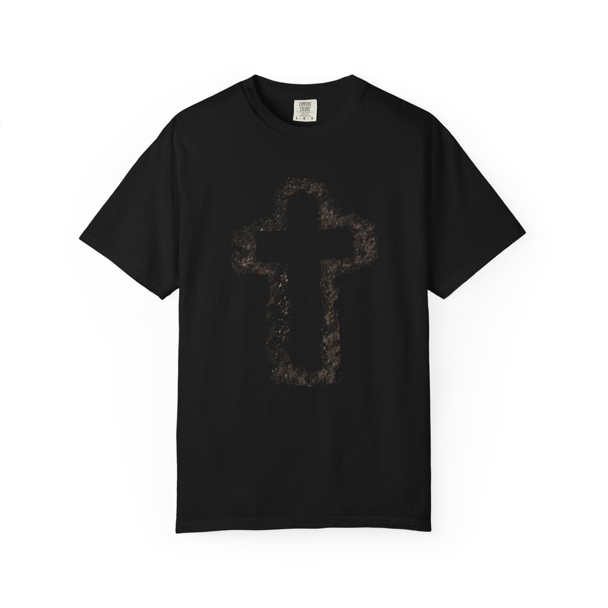 Stone cross unisex t-Shirt - Minimalist design cool rock 'n' roll