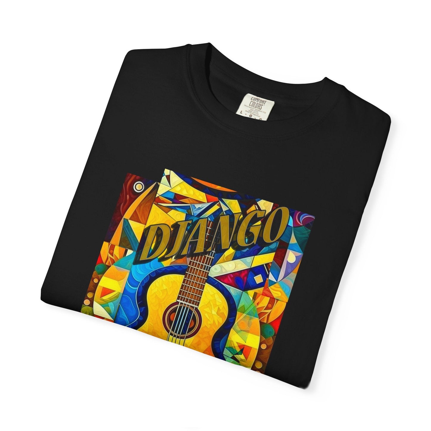 Music theme guitar jazz T-shirt for classic jazz enthusiasts