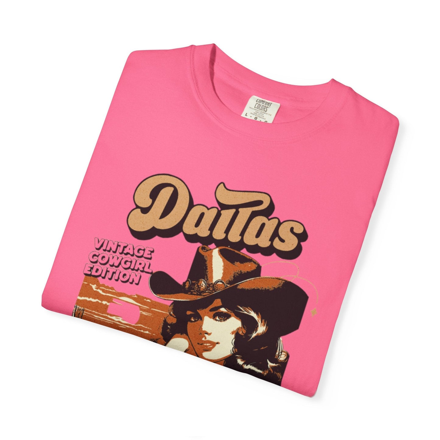 Western retro Dallas my heart t-shirt for vintage lovers