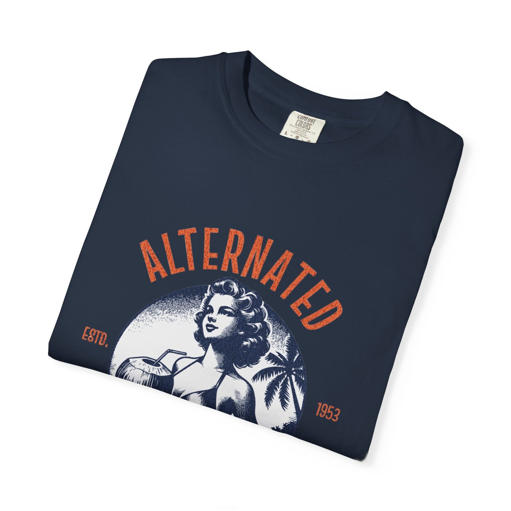 Alternated reality unisex t-shirt - vintage pin up style tee
