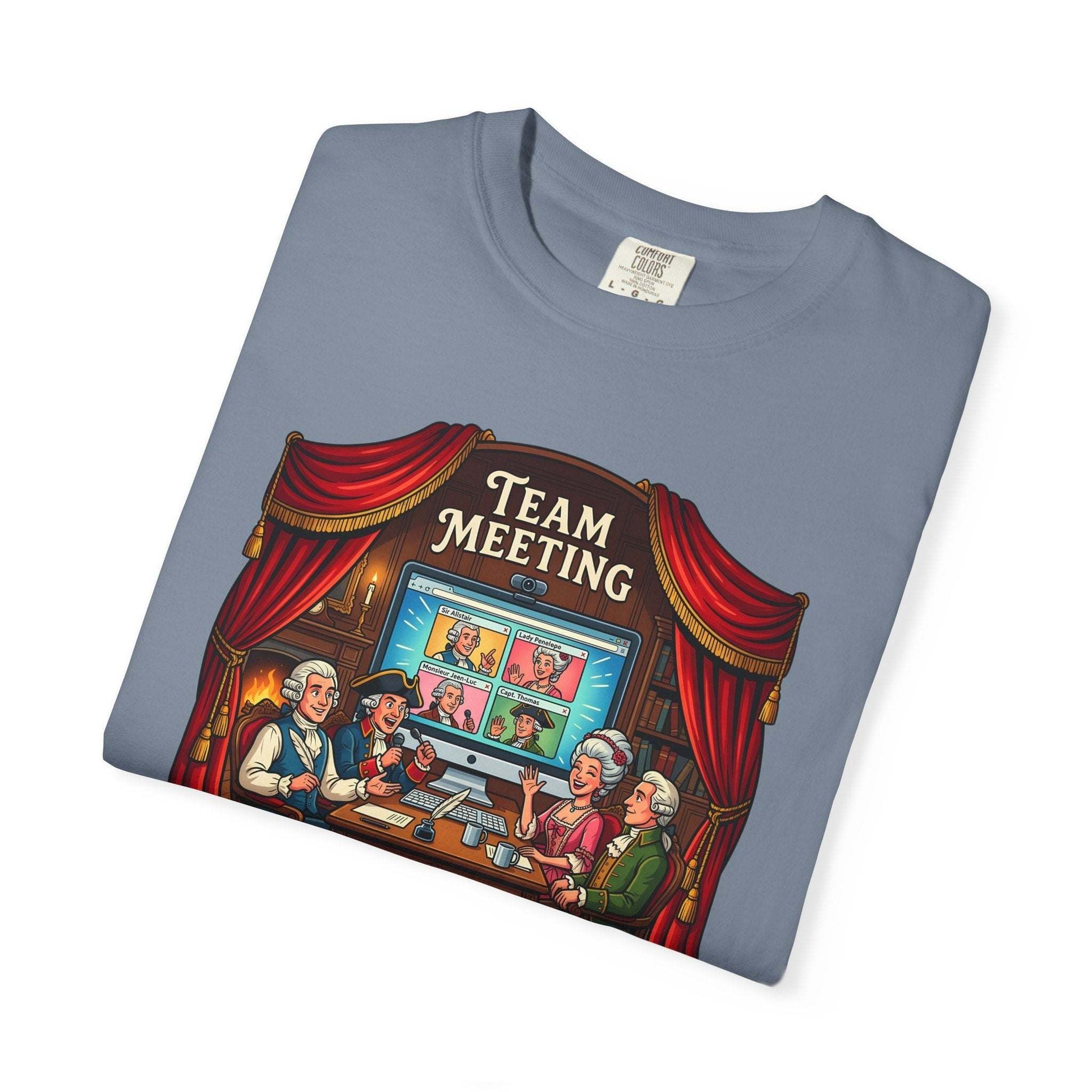 A team meeting -Anachronistic cool unisex tee