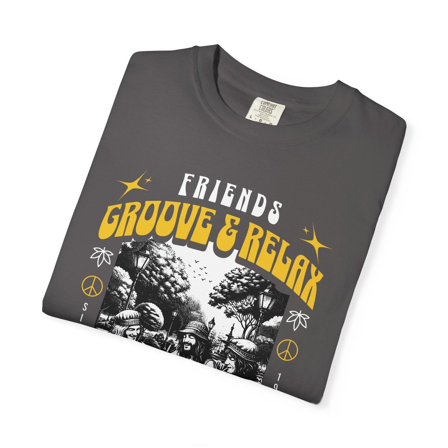 Hippies and Friends Vintage Groove T-Shirt - Relaxed Style & Comfort