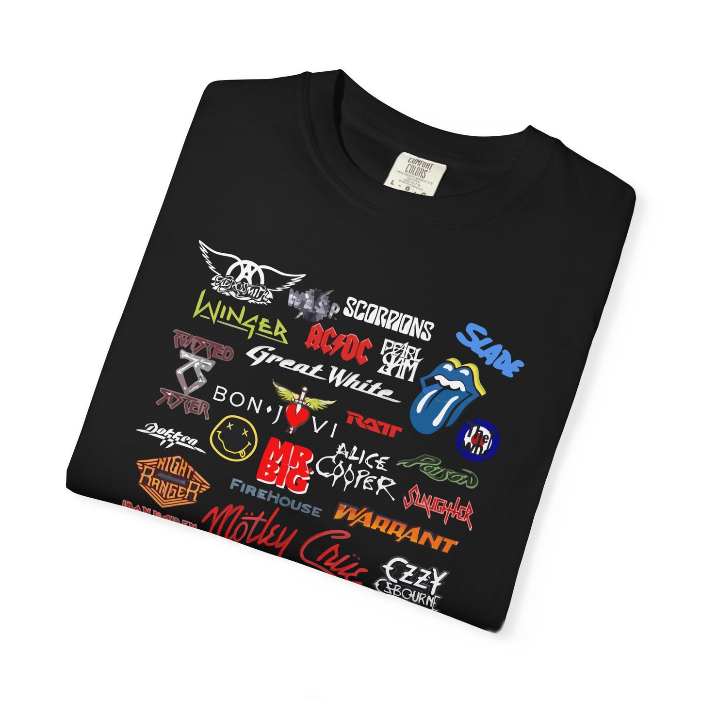 Classic rock logos