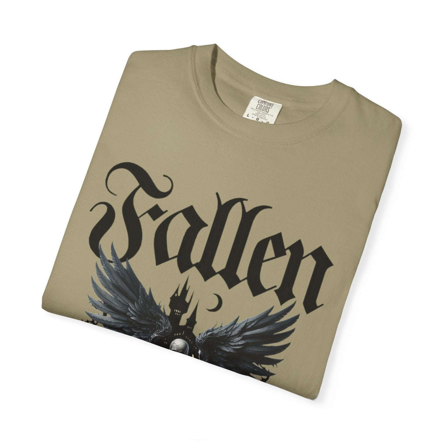Fallen angel gothic t-shirt - Dark & Mystical Style - Rock attitude