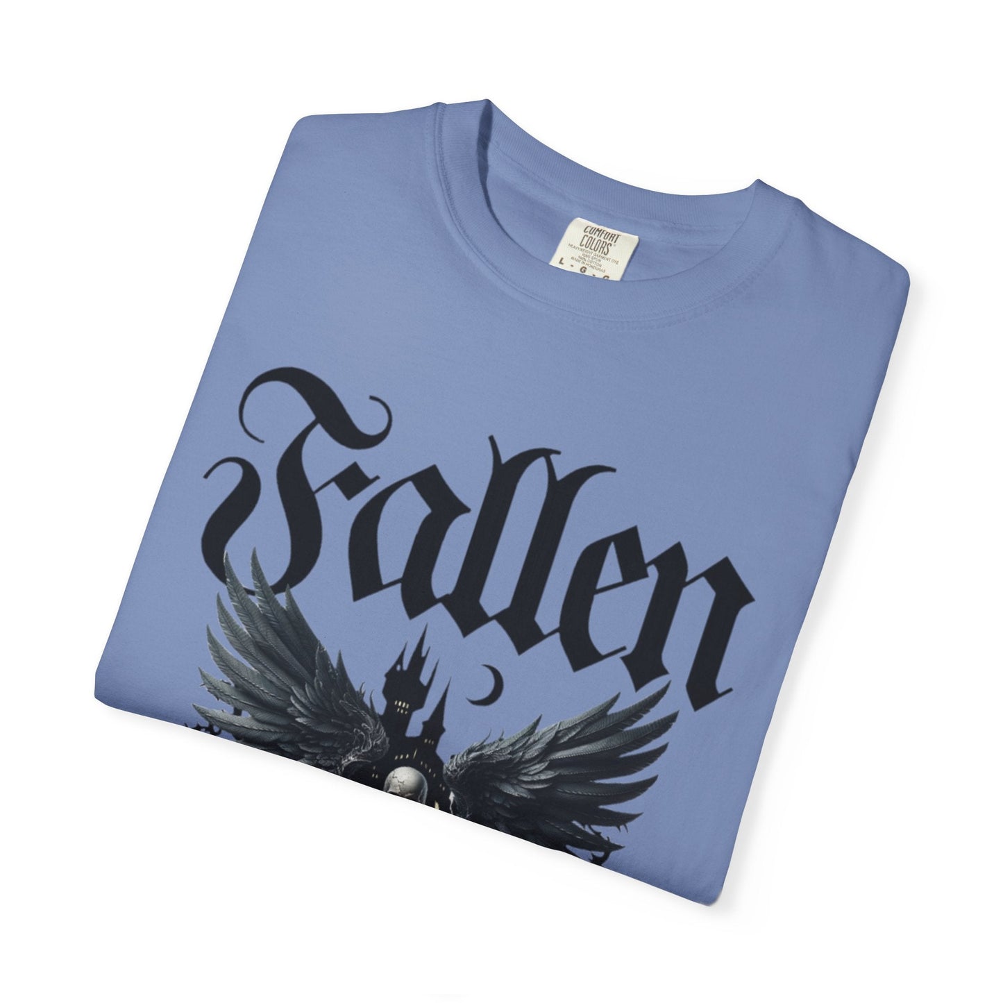 Fallen angel gothic t-shirt - Dark & Mystical Style - Rock attitude