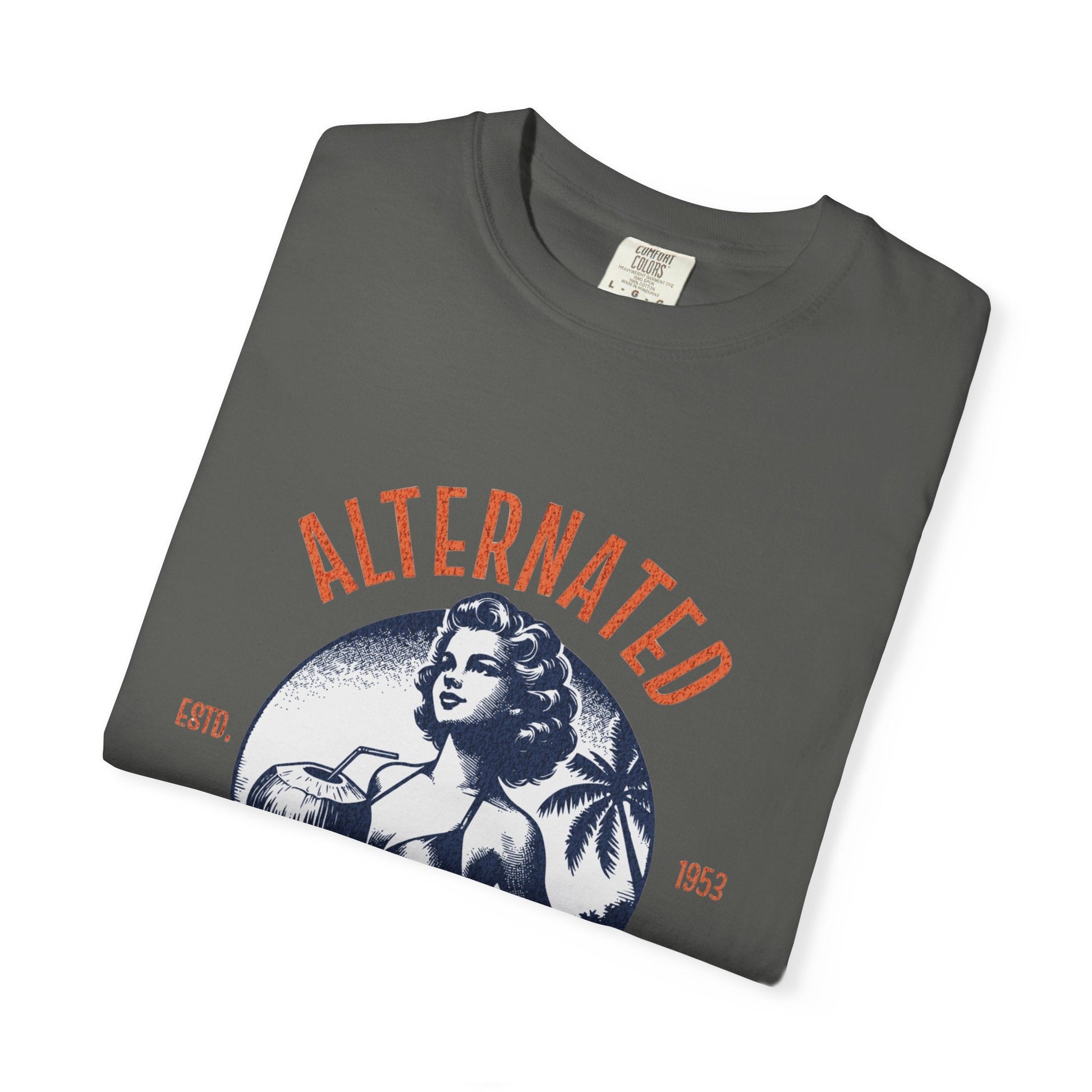 Alternated reality unisex t-shirt - vintage pin up style tee