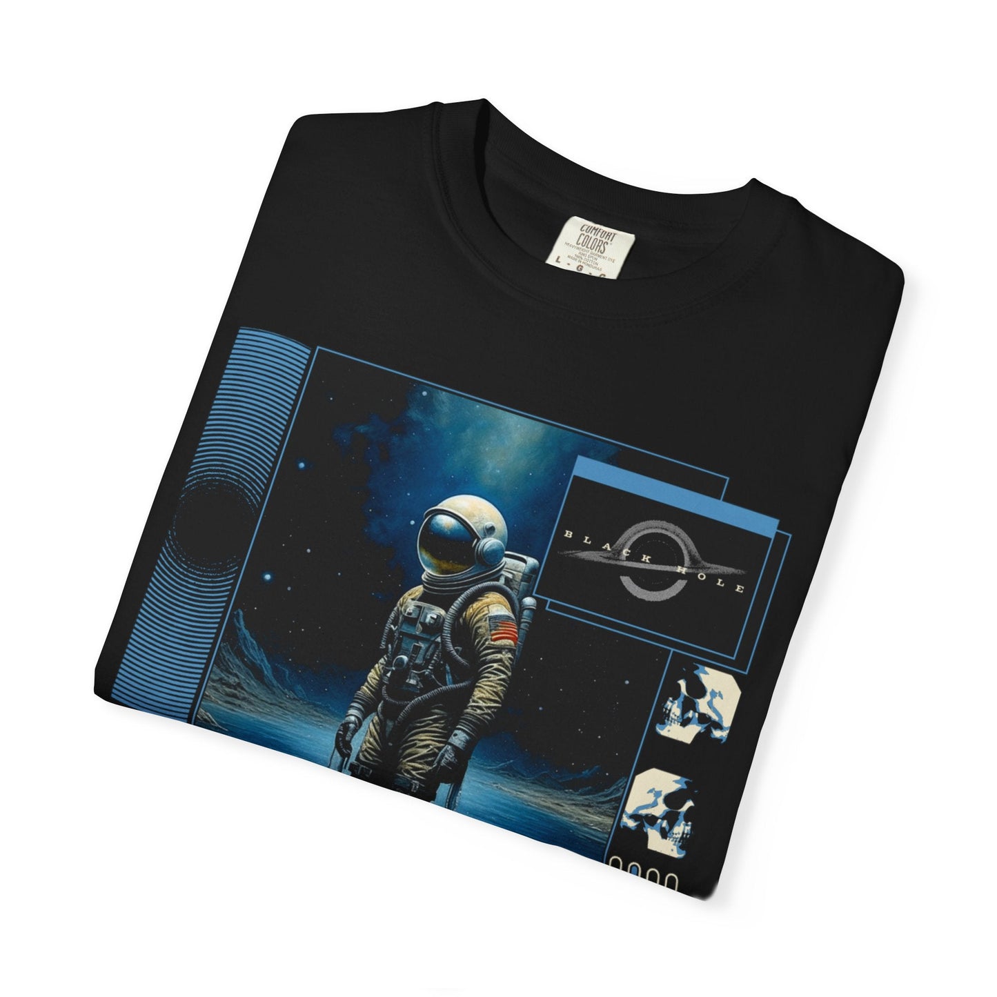 Sci-fi quartz adventure T-shirt: futuristic style & superior comfort