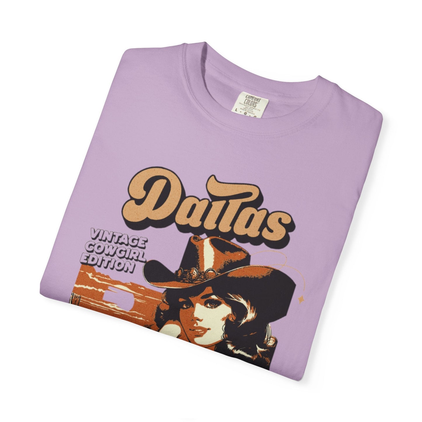 Western retro Dallas my heart t-shirt for vintage lovers