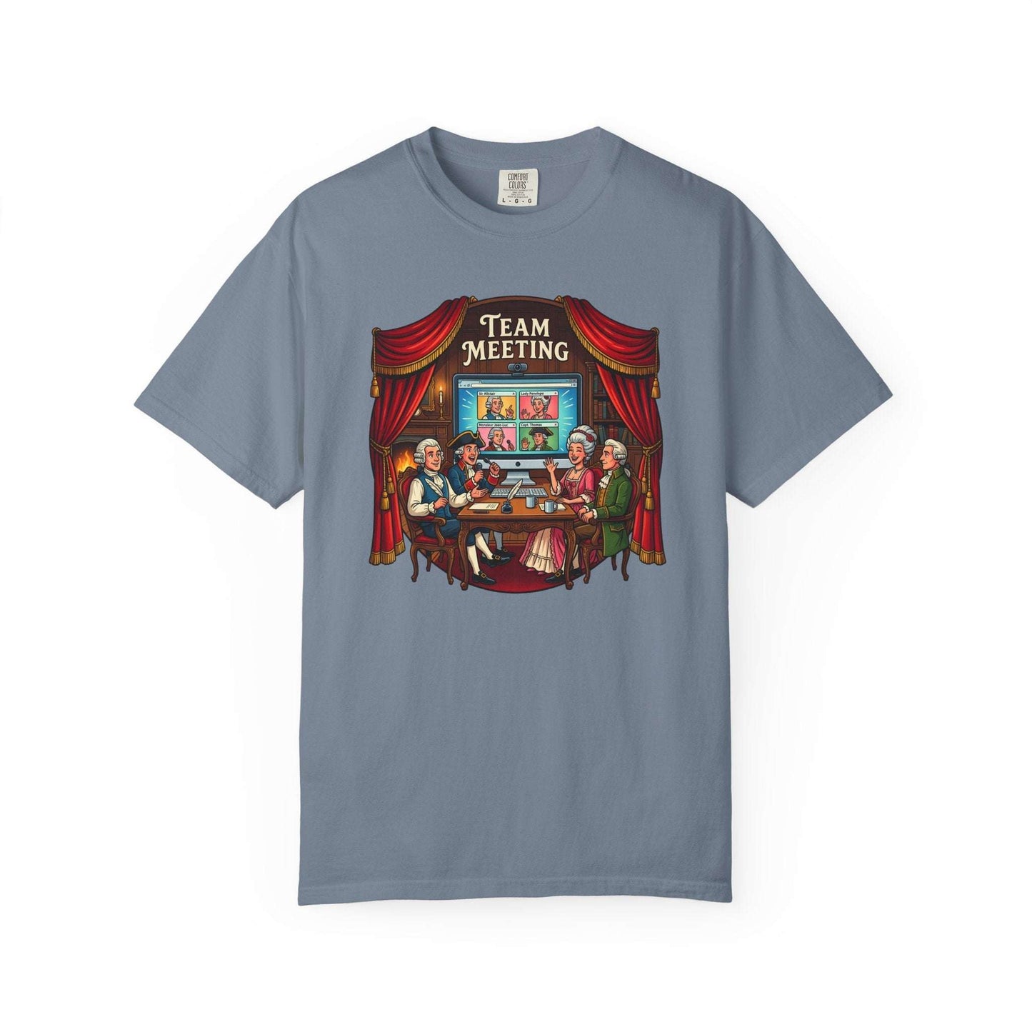A team meeting -Anachronistic cool unisex tee