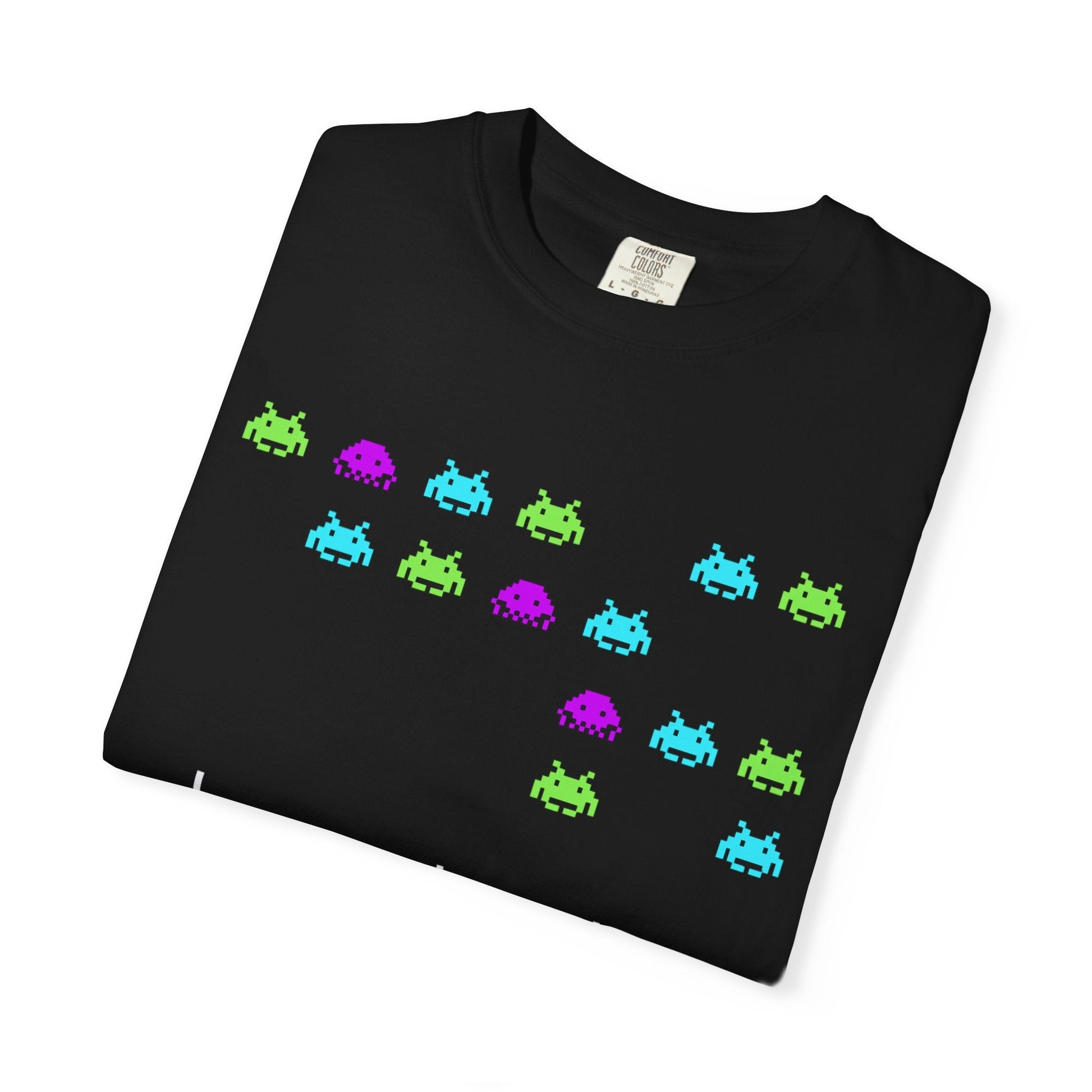 Space invader 80' T-shirt - Retro Arcade Game Nostalgic Gaming Tee