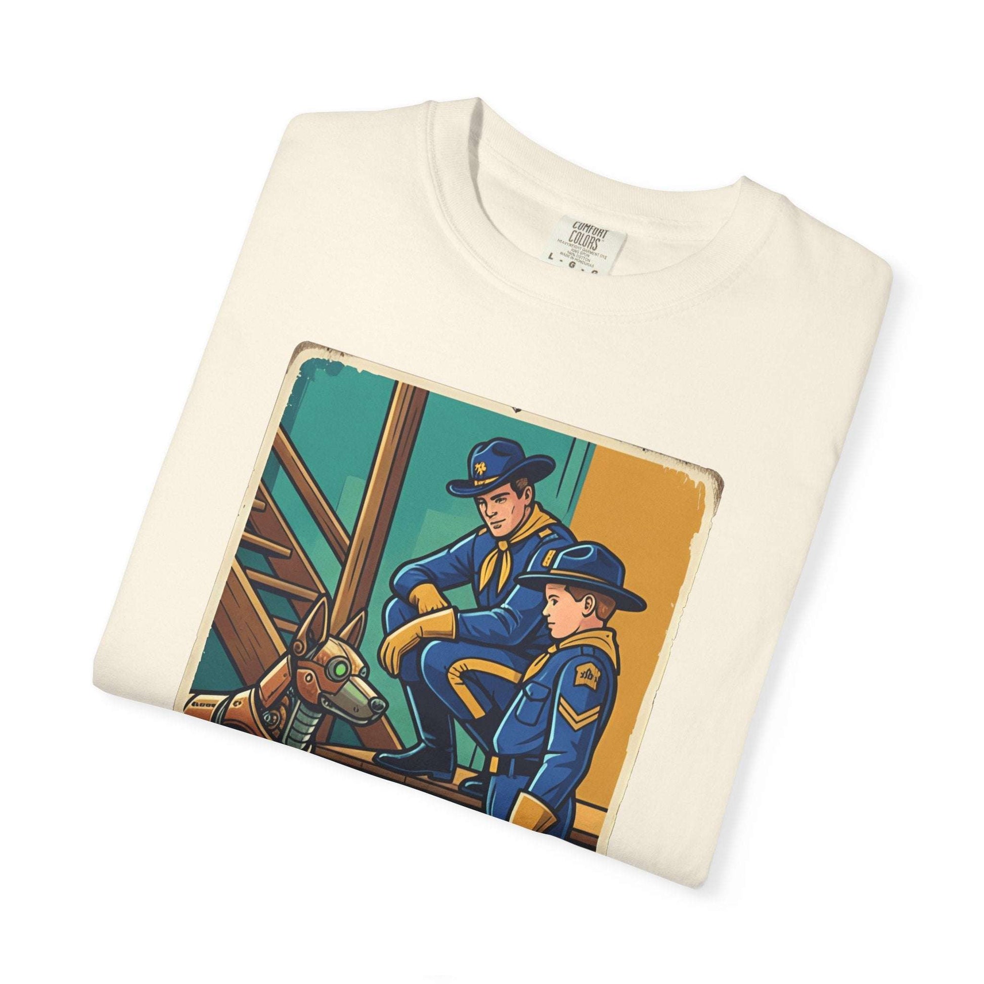 Clang Tintin Robot Dog T-Shirt for Classic TV lovers