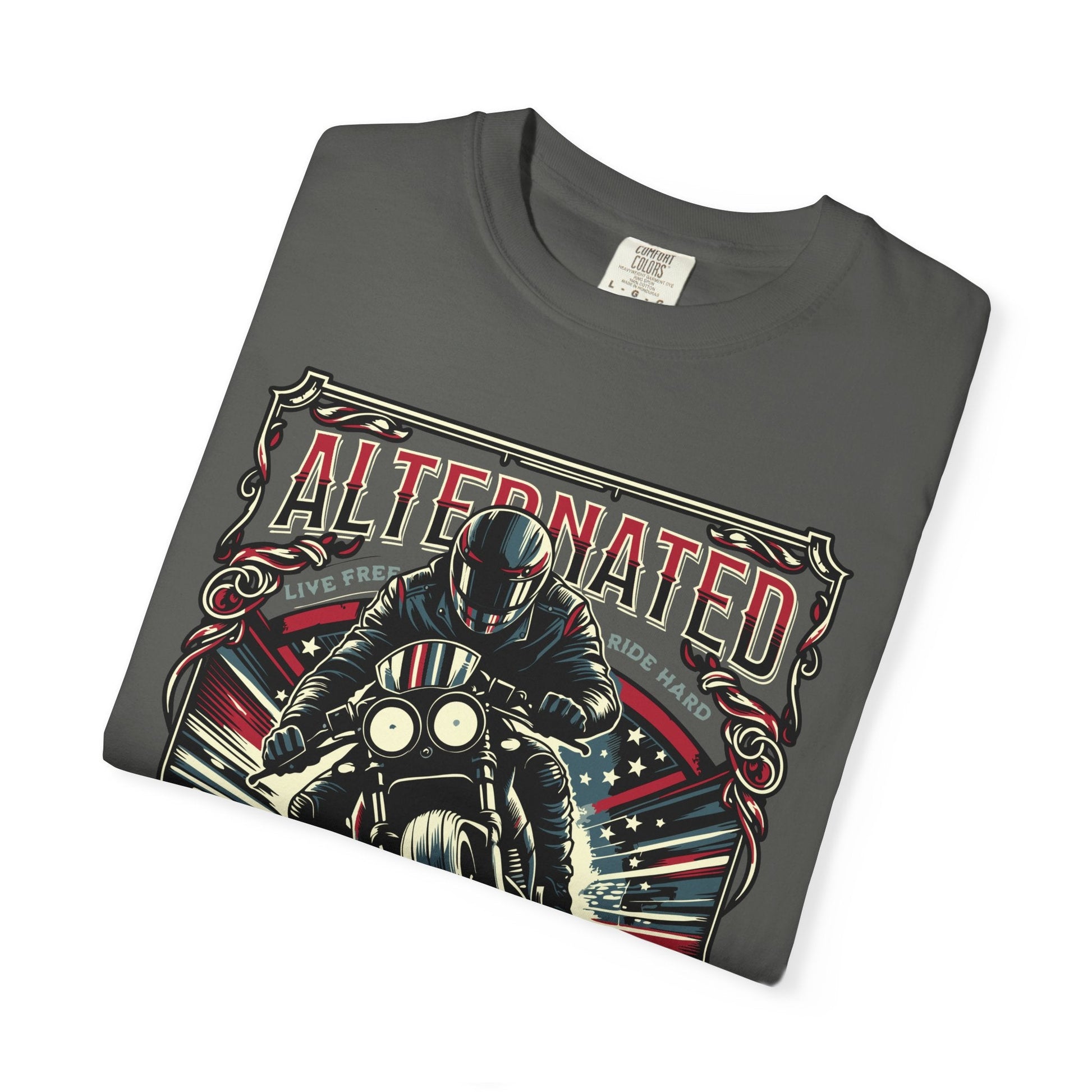 Motorcycle Rider t-shirt: Bold graphic tee for enthusiasts