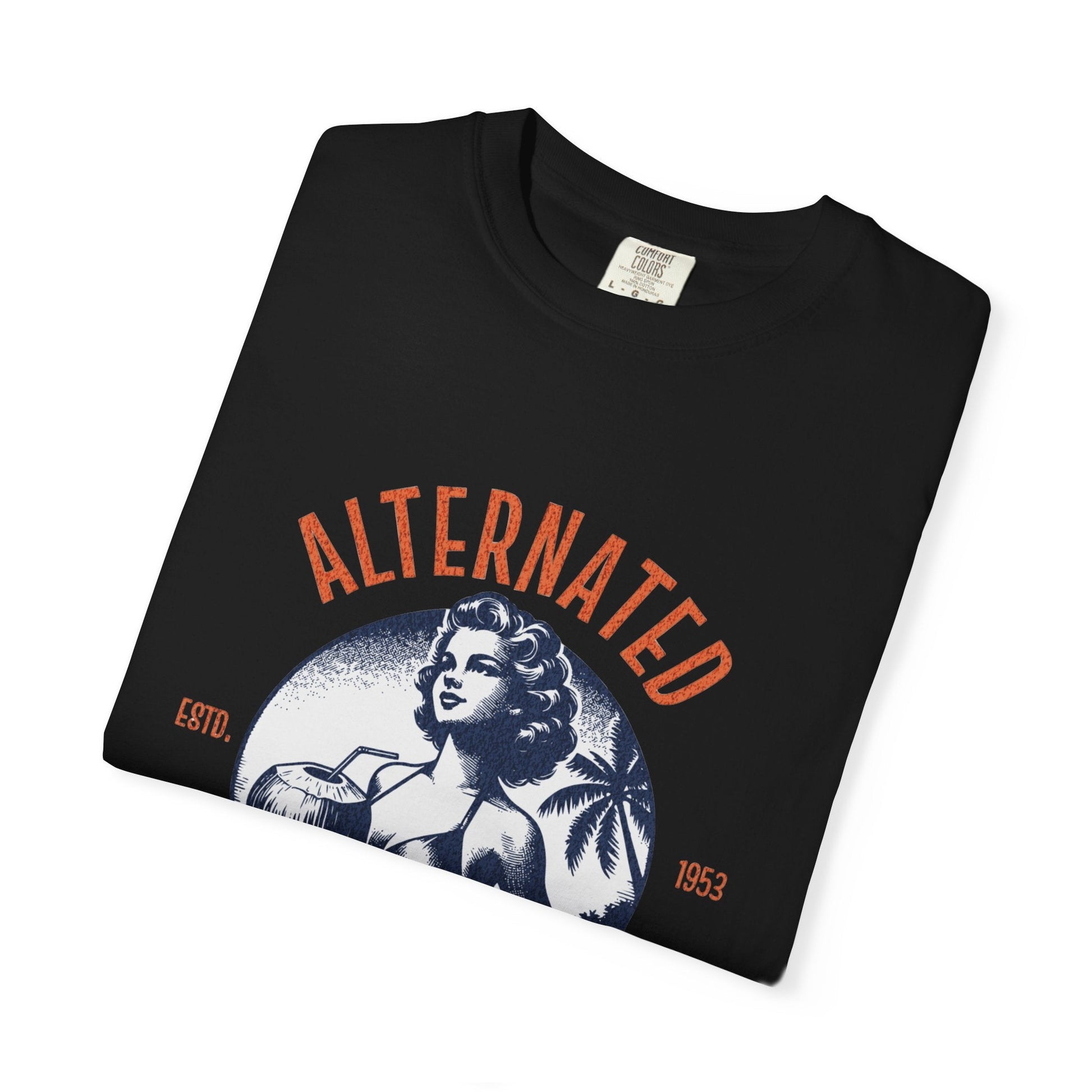 Alternated reality unisex t-shirt - vintage pin up style tee
