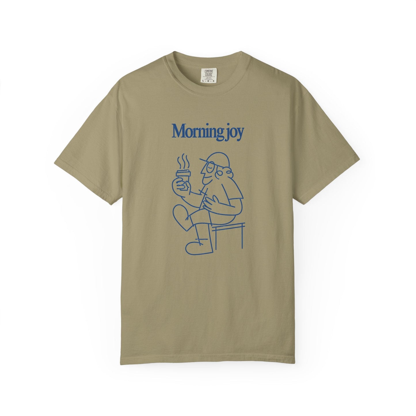Morning joy t-shirt - Calm coffee simple line design for all