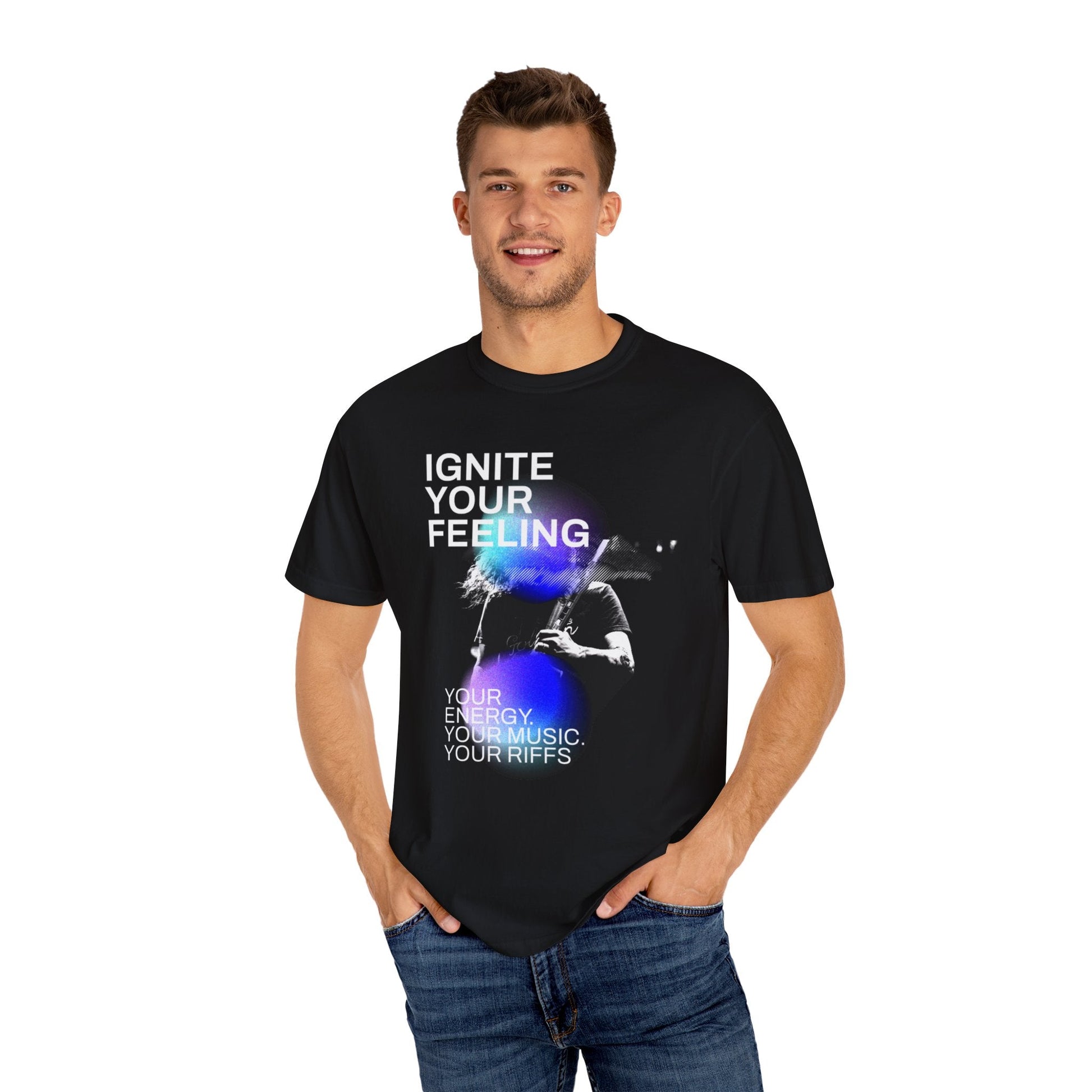 Guitar hero t-shirt for Music lovers - Ignite your feeling on stage