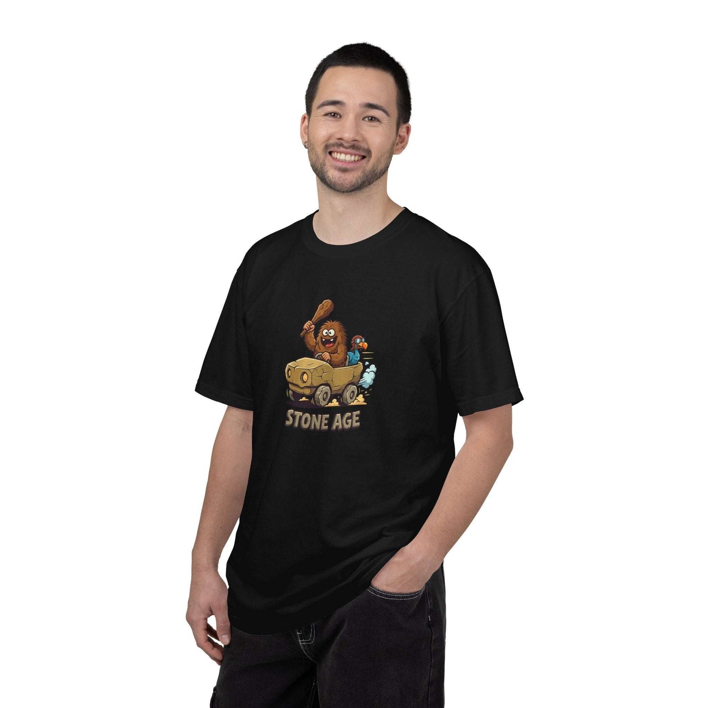 Stone age T-shirt - Soft Garment-Dyed Comfort 