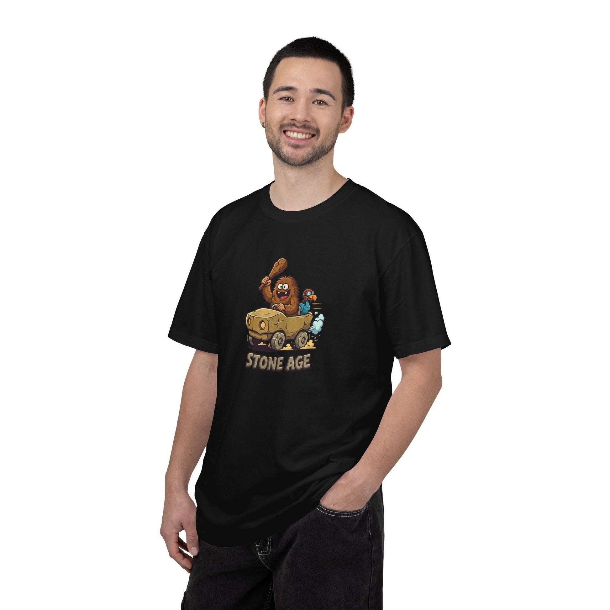 Stone age T-shirt - Soft Garment-Dyed Comfort 