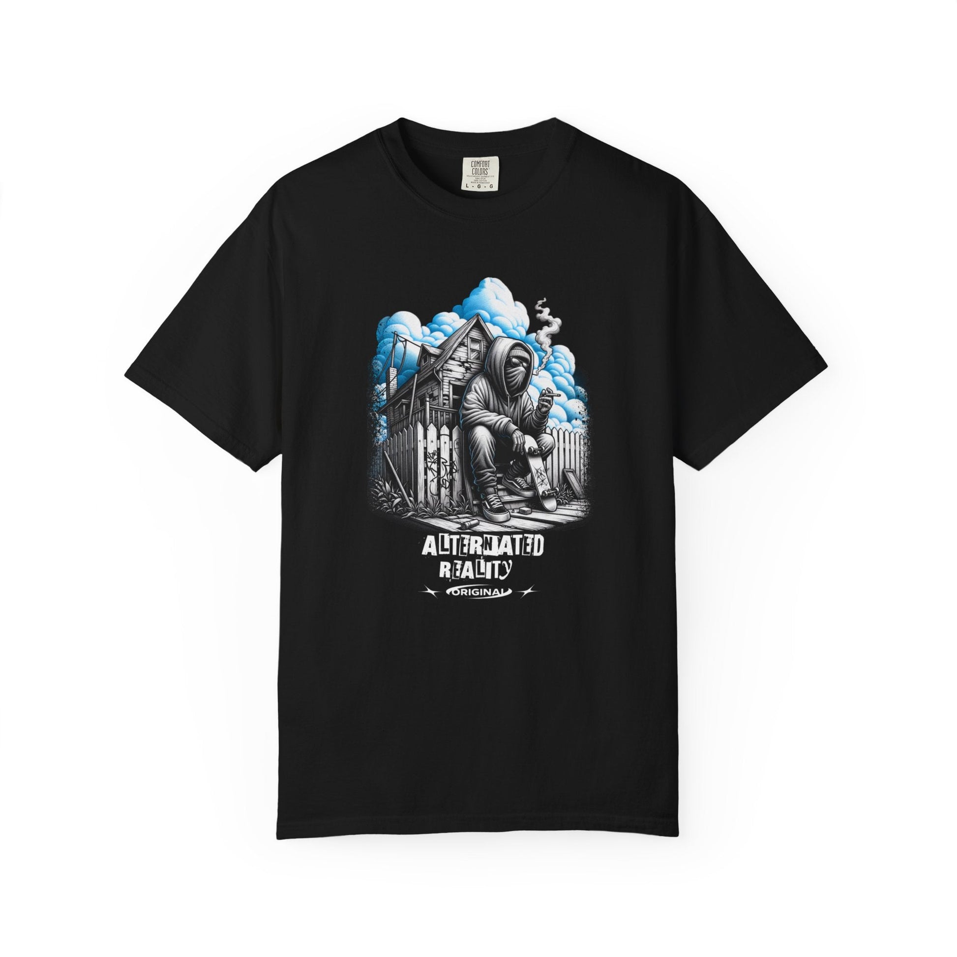 Street life T-shirt - Hooded graphic design for unique style