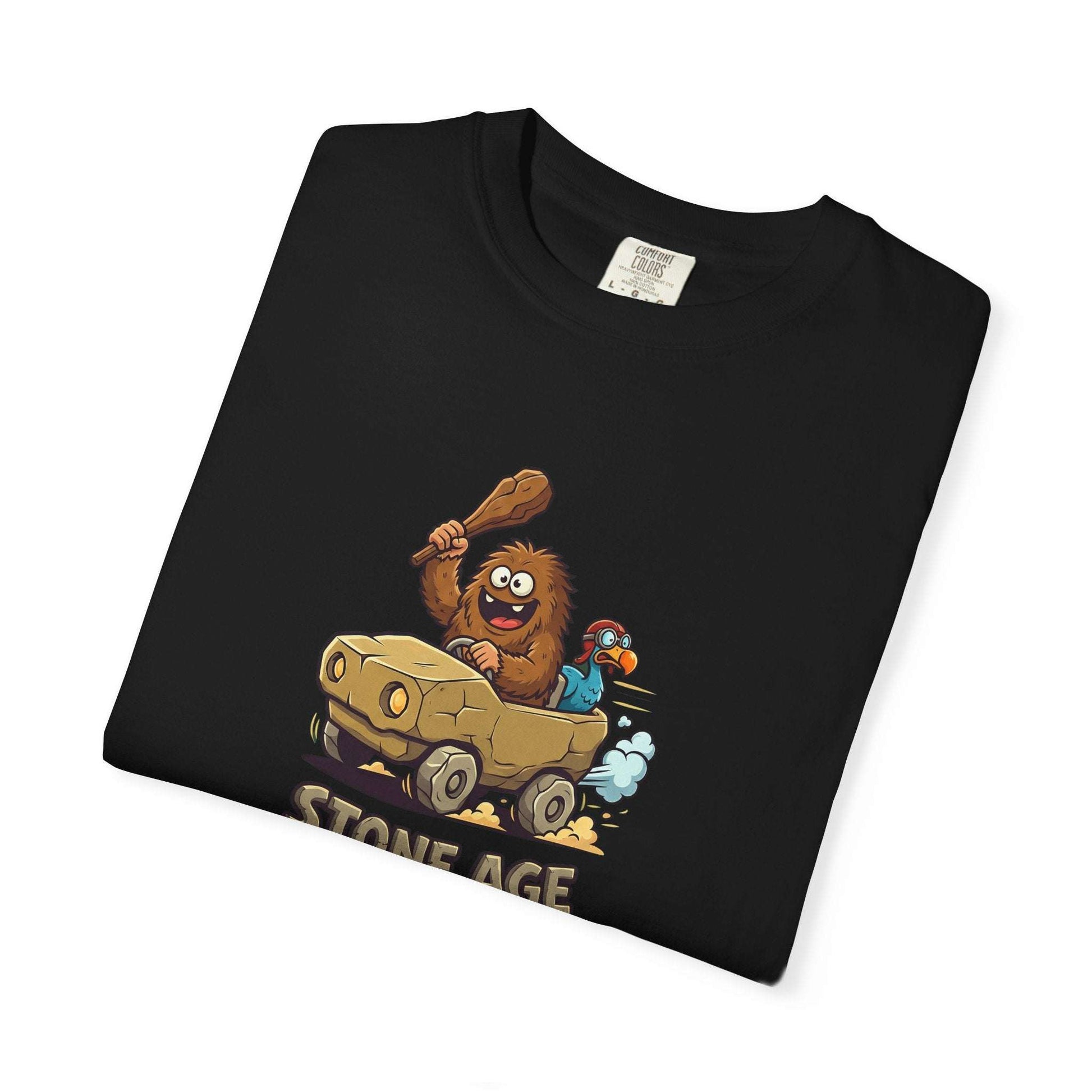 Stone age T-shirt - Soft Garment-Dyed Comfort 