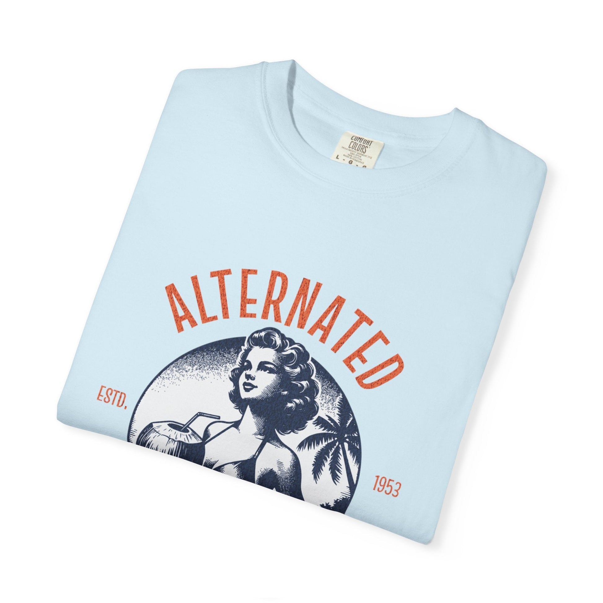 Alternated reality unisex t-shirt - vintage pin up style tee