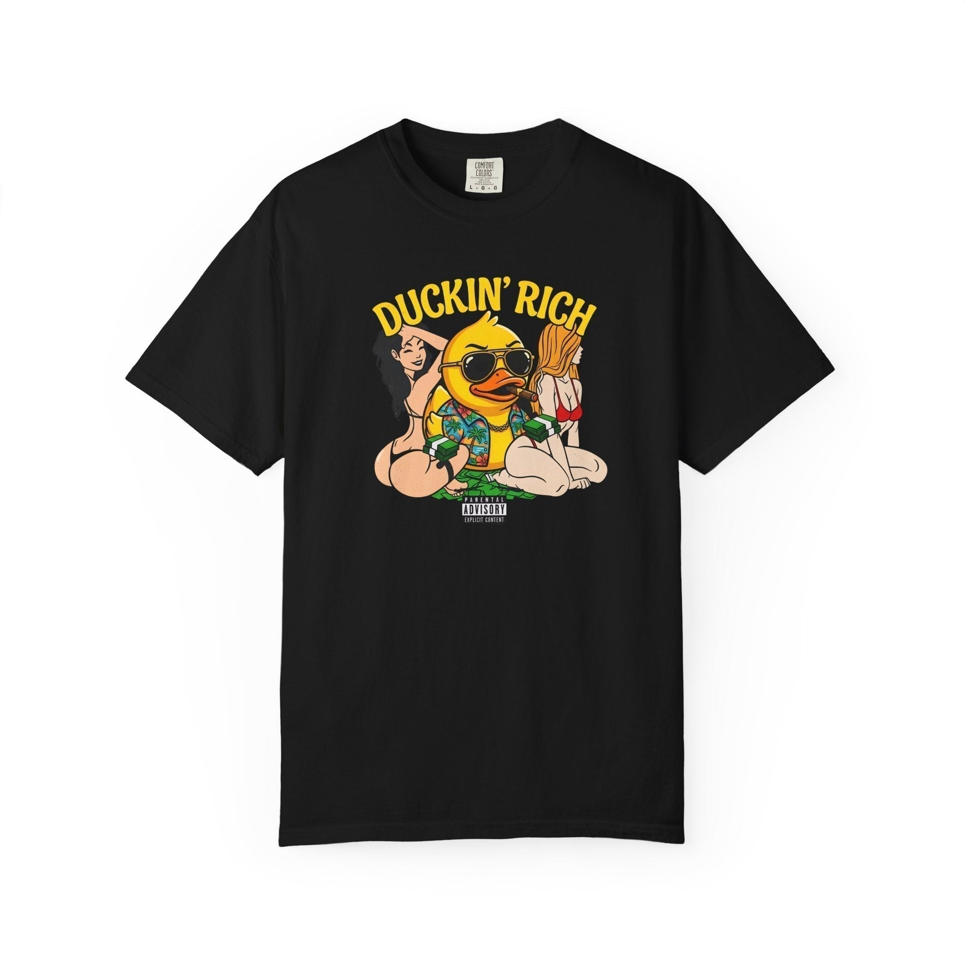 Duckin' rich luxury cotton tees in 58 colors with premium comfort and durable streetwear design