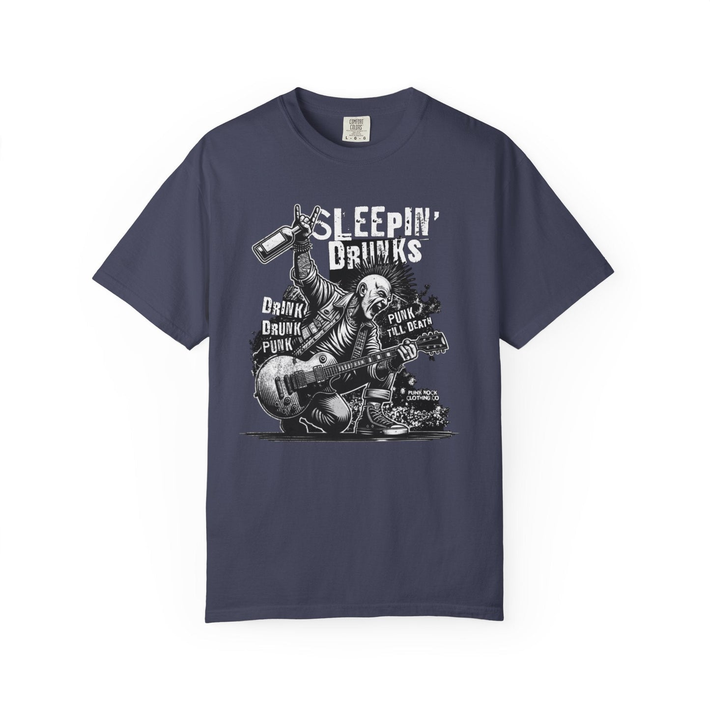 Sleeping drunks t-Shirt - punk is not dead & quirky casual wear
